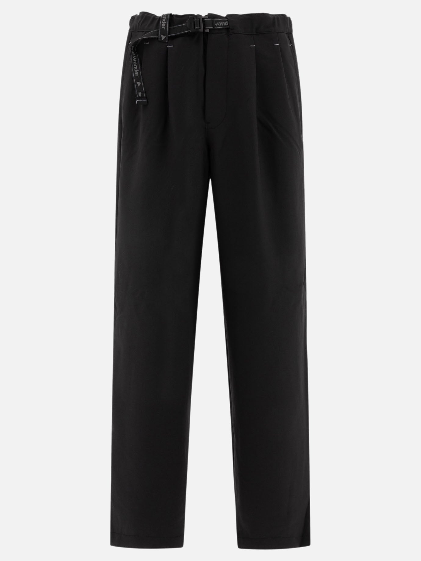 and Wander Pleated trousers Black