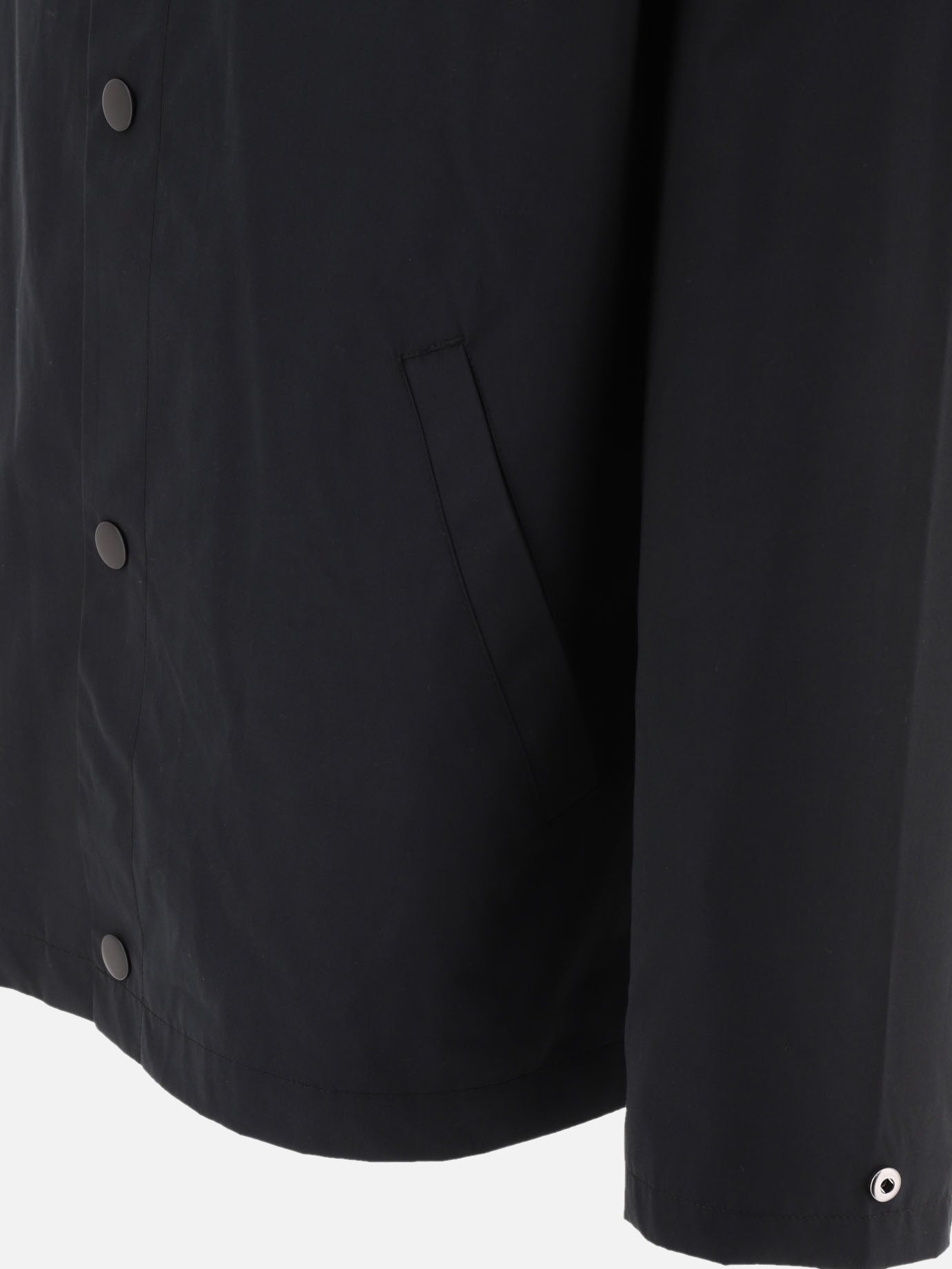 Giacche overshirt Solid colour  Nero - A.P.C. Uomo | PDP | VIETTI Online Store | Zoom-Modal_4
