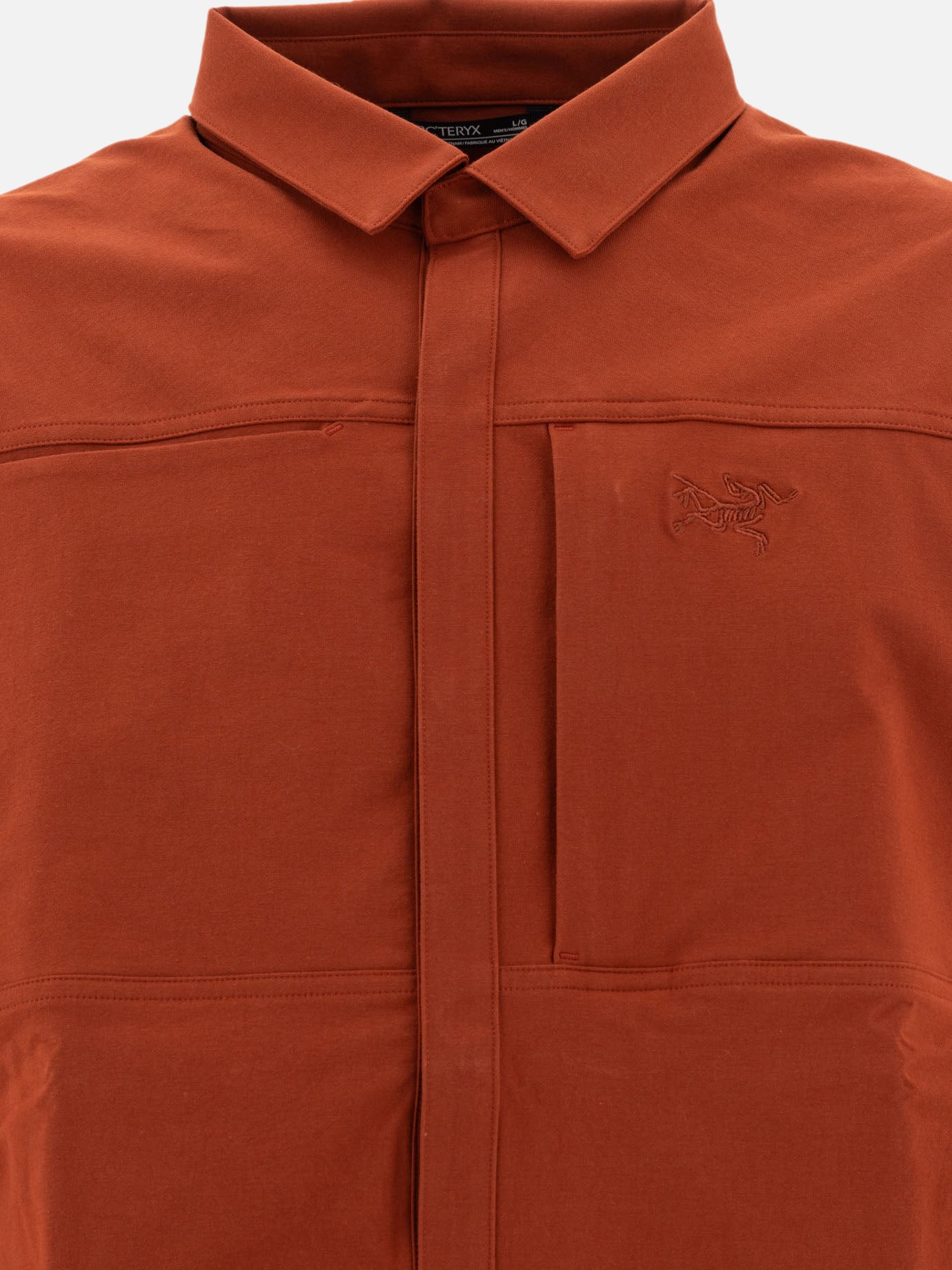 Giacche overshirt Solid colour  Rosso - Arc&#39;teryx Uomo | PDP | VIETTI Online Store | thumbnail_3