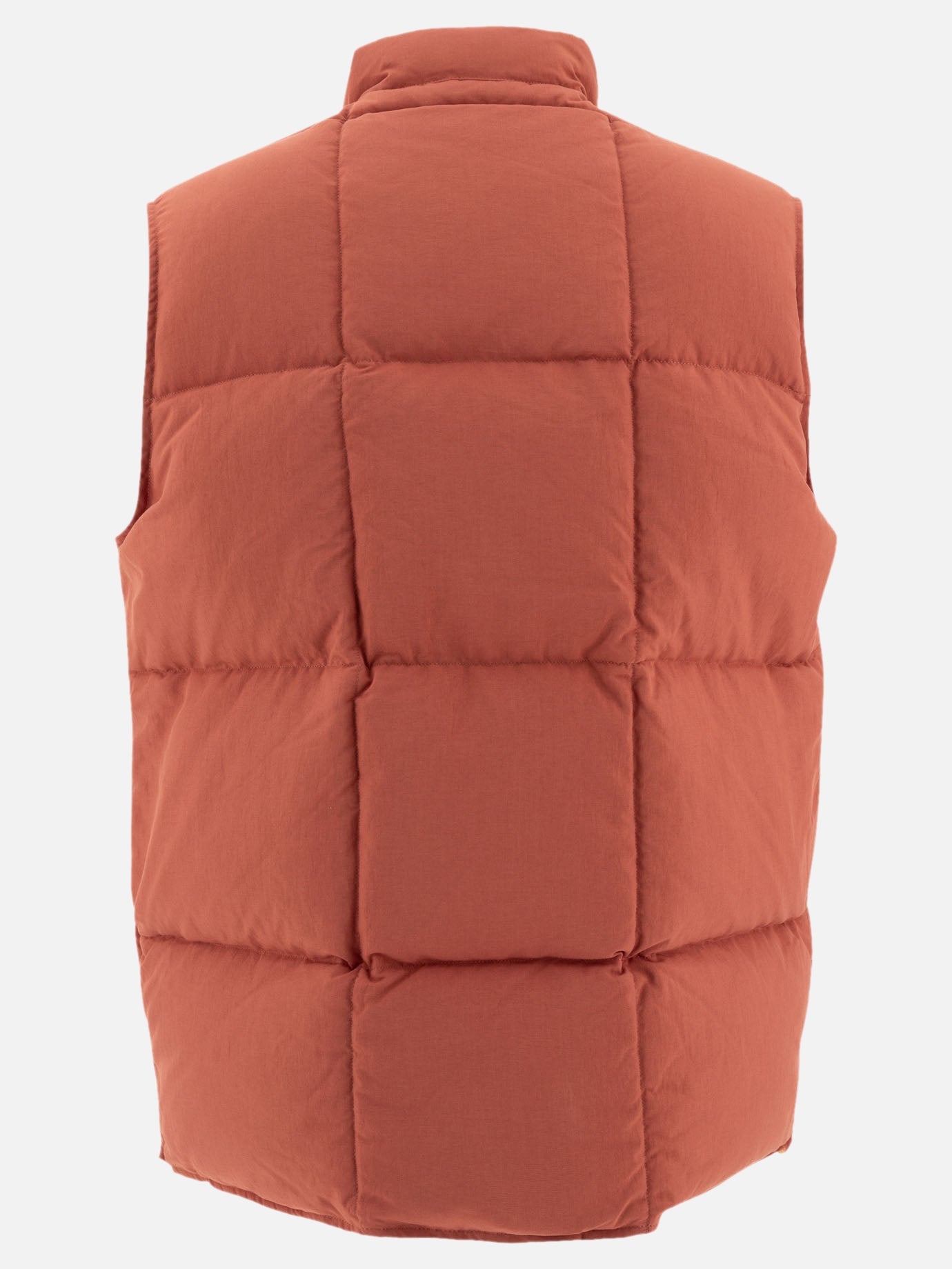Beams Plus Oxford nylon sleeveless down jacket 18547552_L Red thumbnail_2
