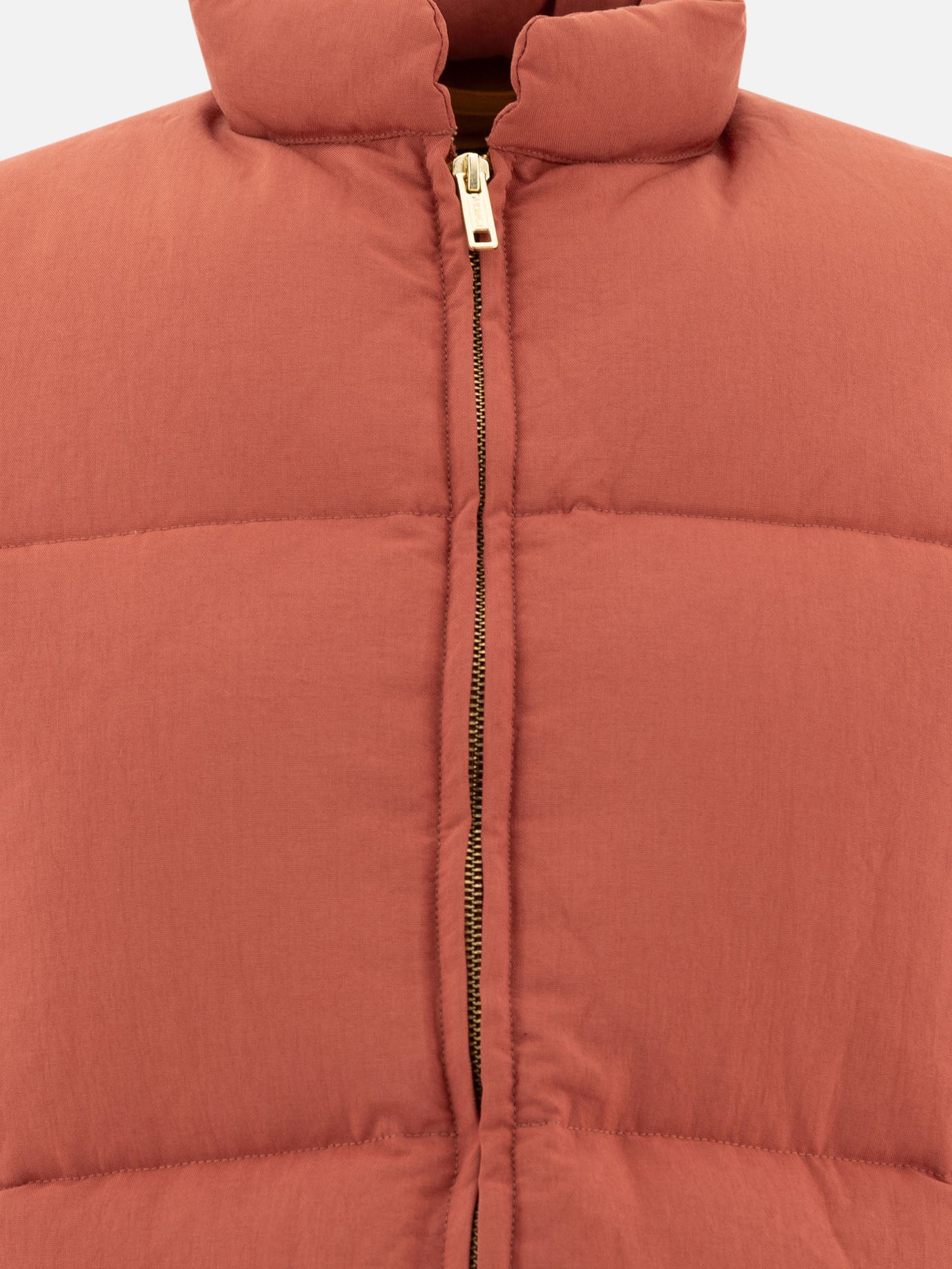 Beams Plus Oxford nylon sleeveless down jacket 18547552_L Red thumbnail_3