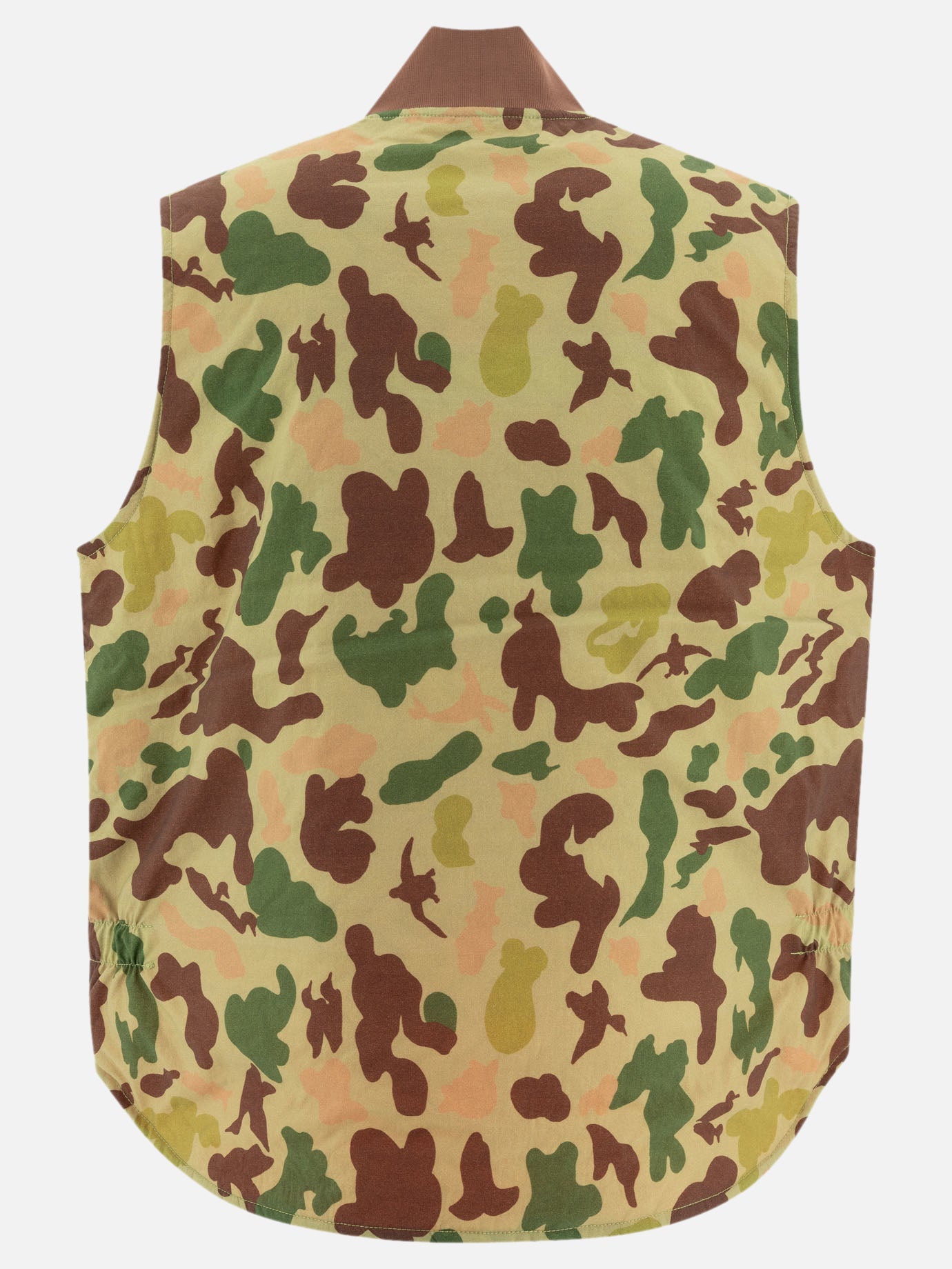 Beams Plus Gilet &quot;Work&quot; reversibile 11706988_M Green thumbnail_2