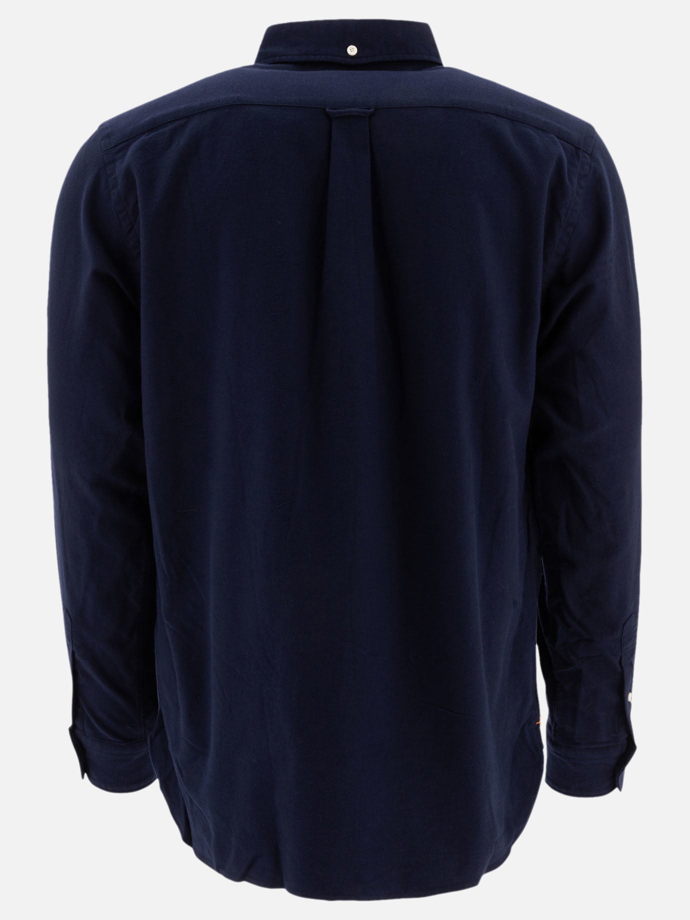 Beams Plus Camicia &quot;BD Flannel Solid&quot; 11588329_S Blue thumbnail_2