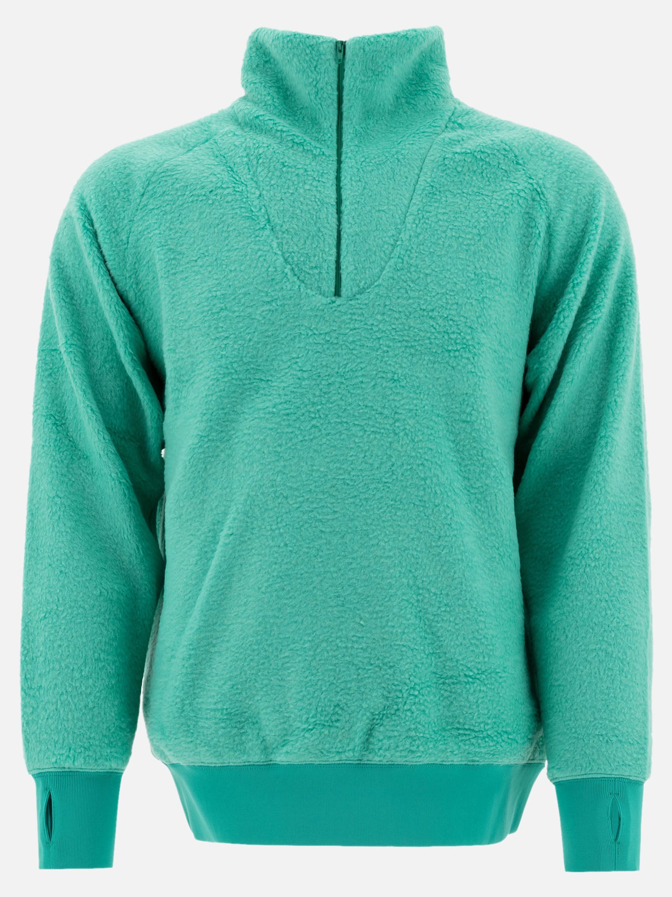 Half zip sweaters Solid colour  Green - Beams Plus Men | PDP | VIETTI Online Store | Zoom-Modal
