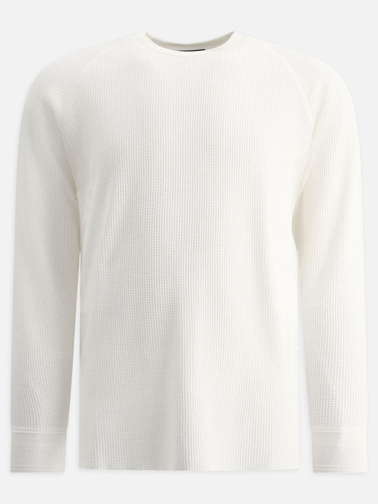 Beams Plus T-shirt "Crew Thermal 30" 18116038_S White 1
