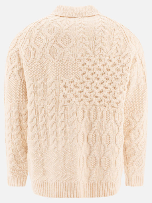 Beams Plus Cardigan "Alan" 17578801_M Beige 2