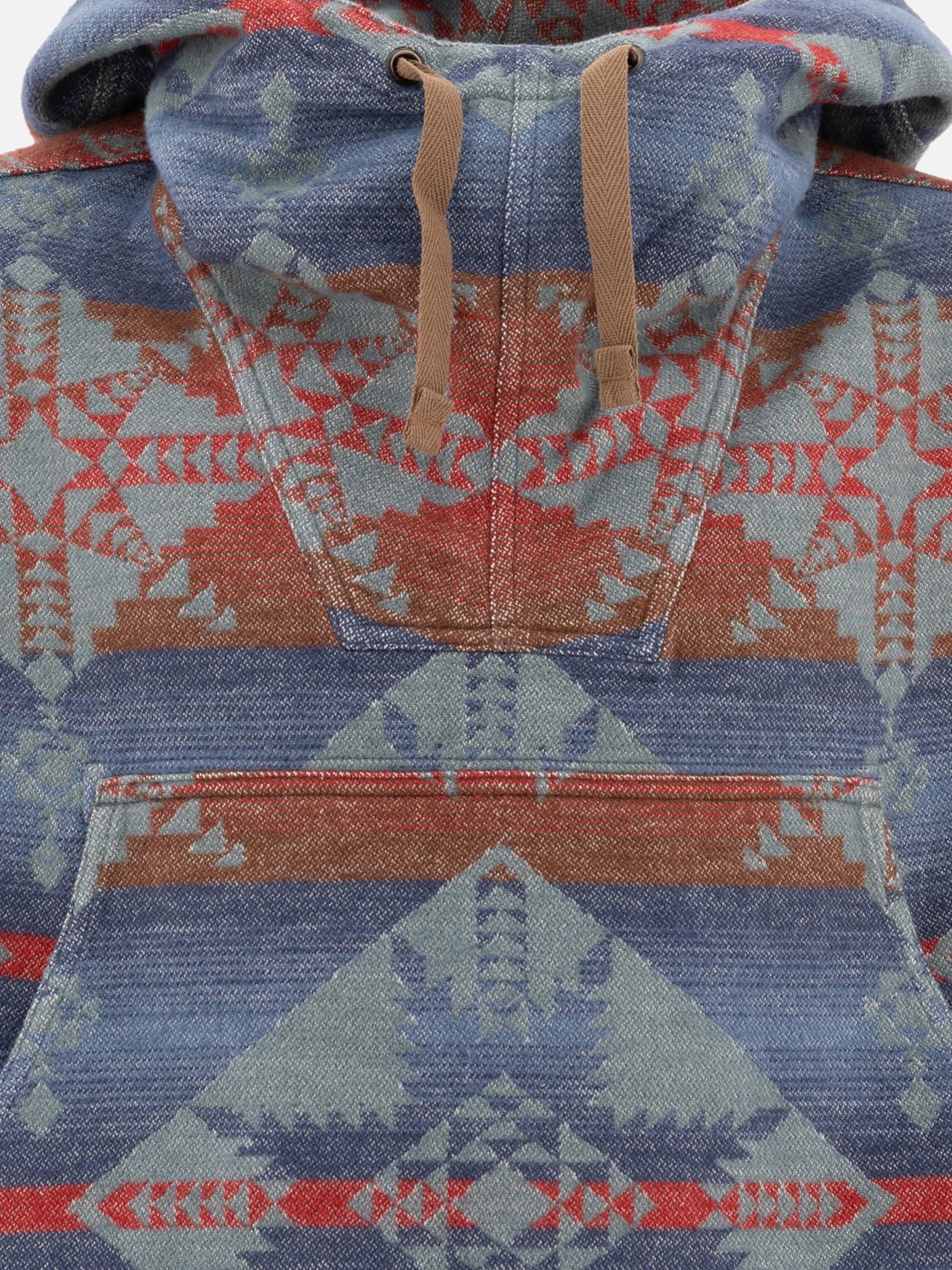 Beams Plus Felpa &quot;MIL Smock Jacquard Shaggy&quot; 17980374_S Blue thumbnail_3
