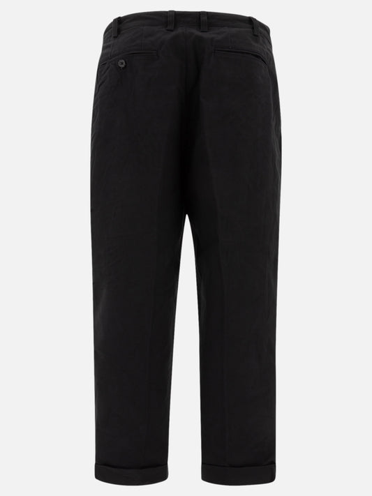 Beams Plus Pantaloni "Wide Chino" 19941548_S Black 2