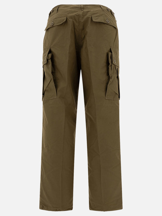 Beams Plus Pantaloni cargo 13108542_S Green 2