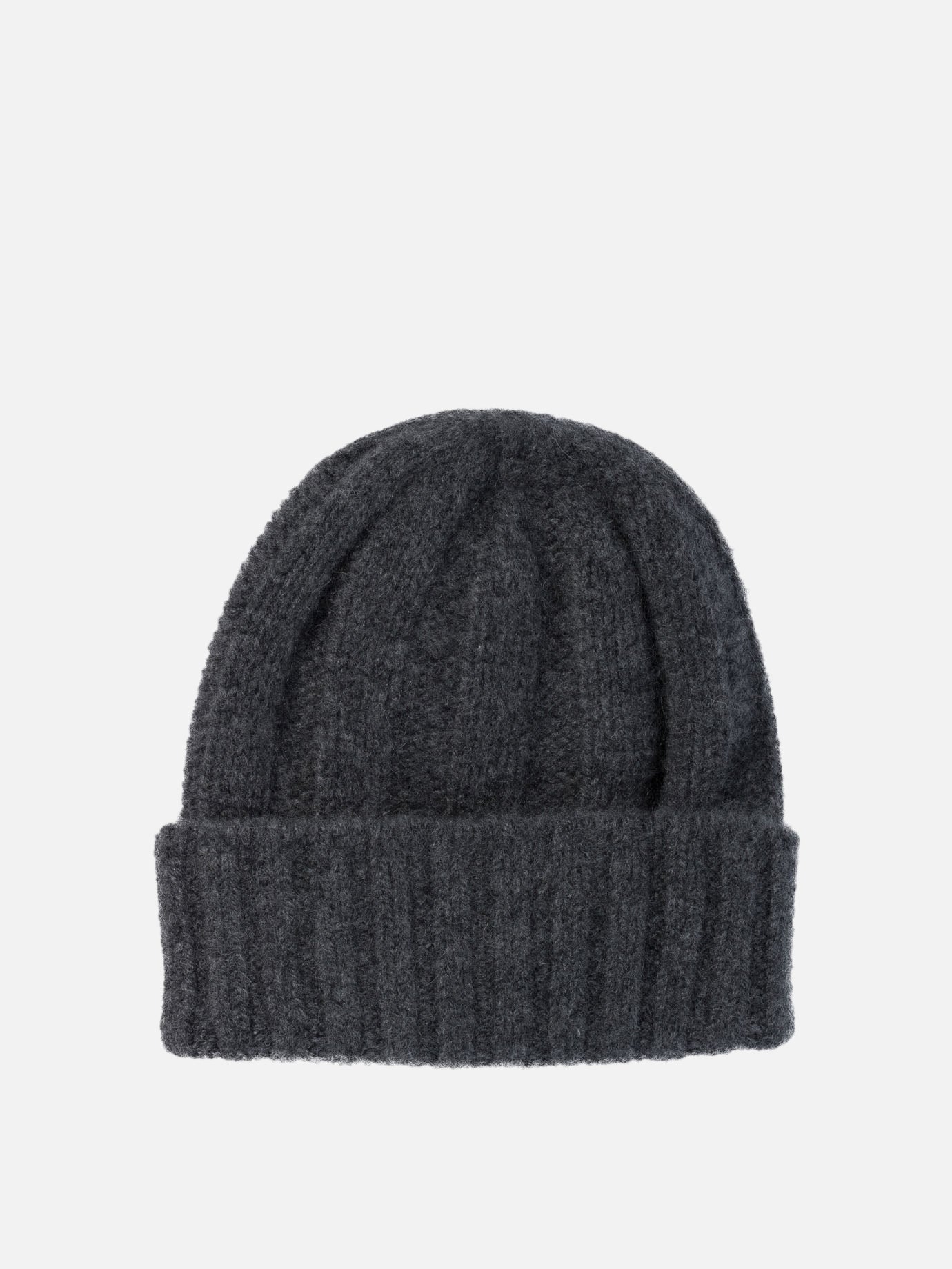 Beams Plus Ribbed cashmere beanie 14893224_UNI Grey thumbnail_1