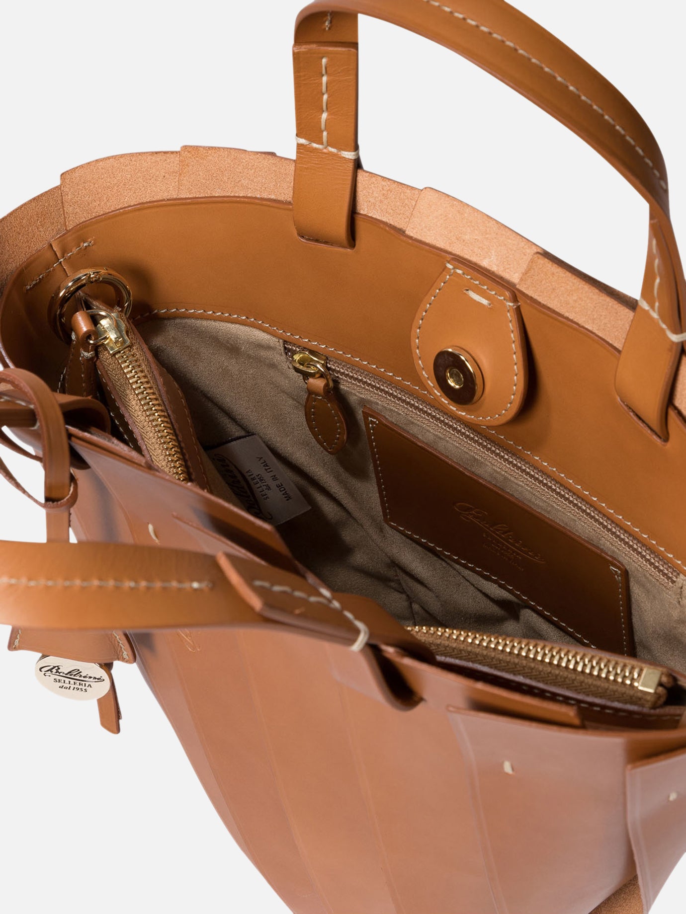 Medium bags 100% leather  Beige - Boldrini Selleria Women | PDP | VIETTI Online Store | Zoom-Modal_5
