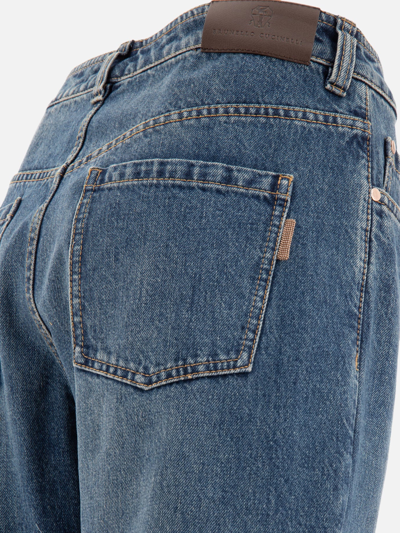 Jeans "Baggy Authentic con Shiny Tab"