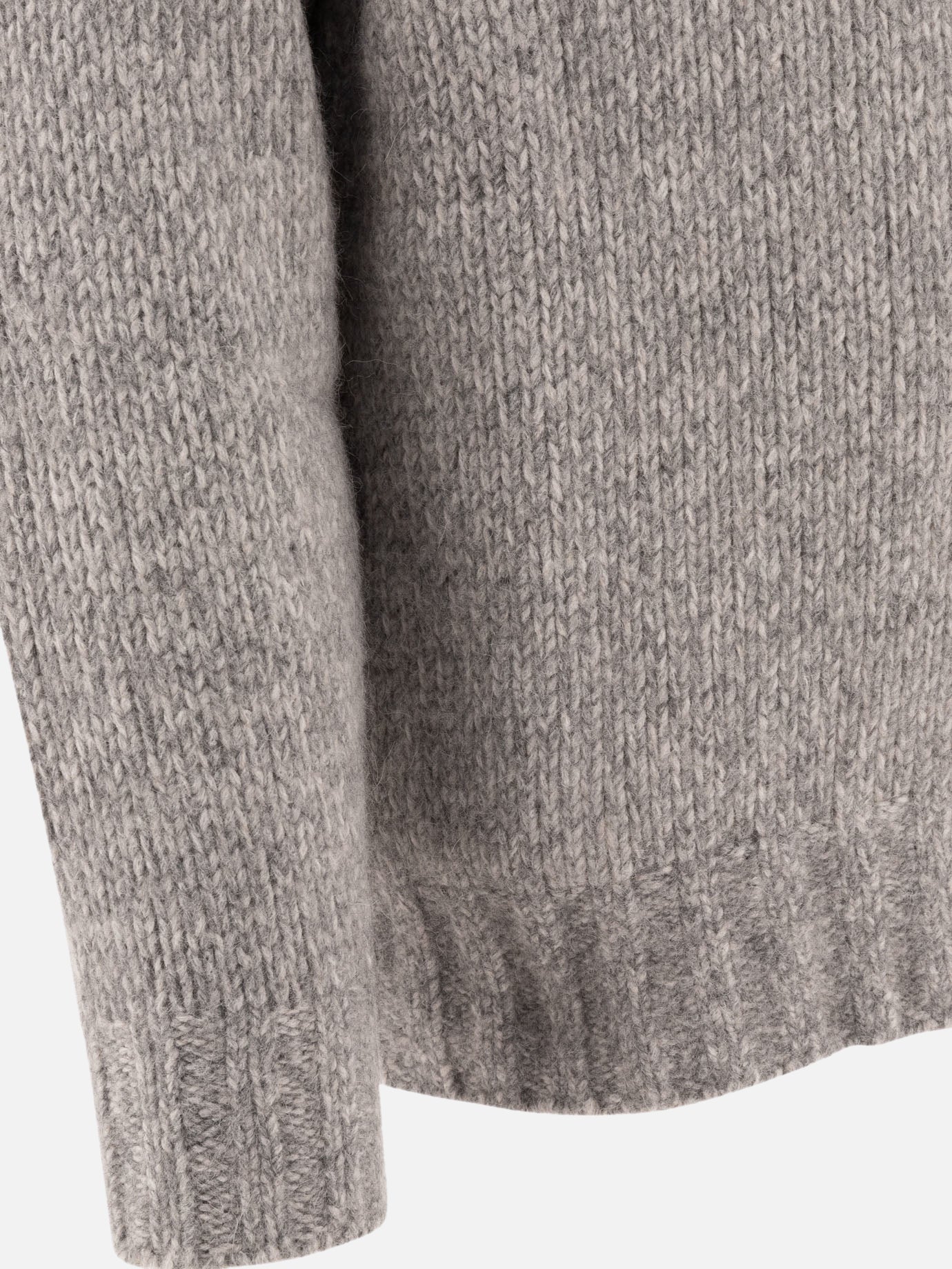 Brunello Cucinelli Melange turtleneck sweater Grey