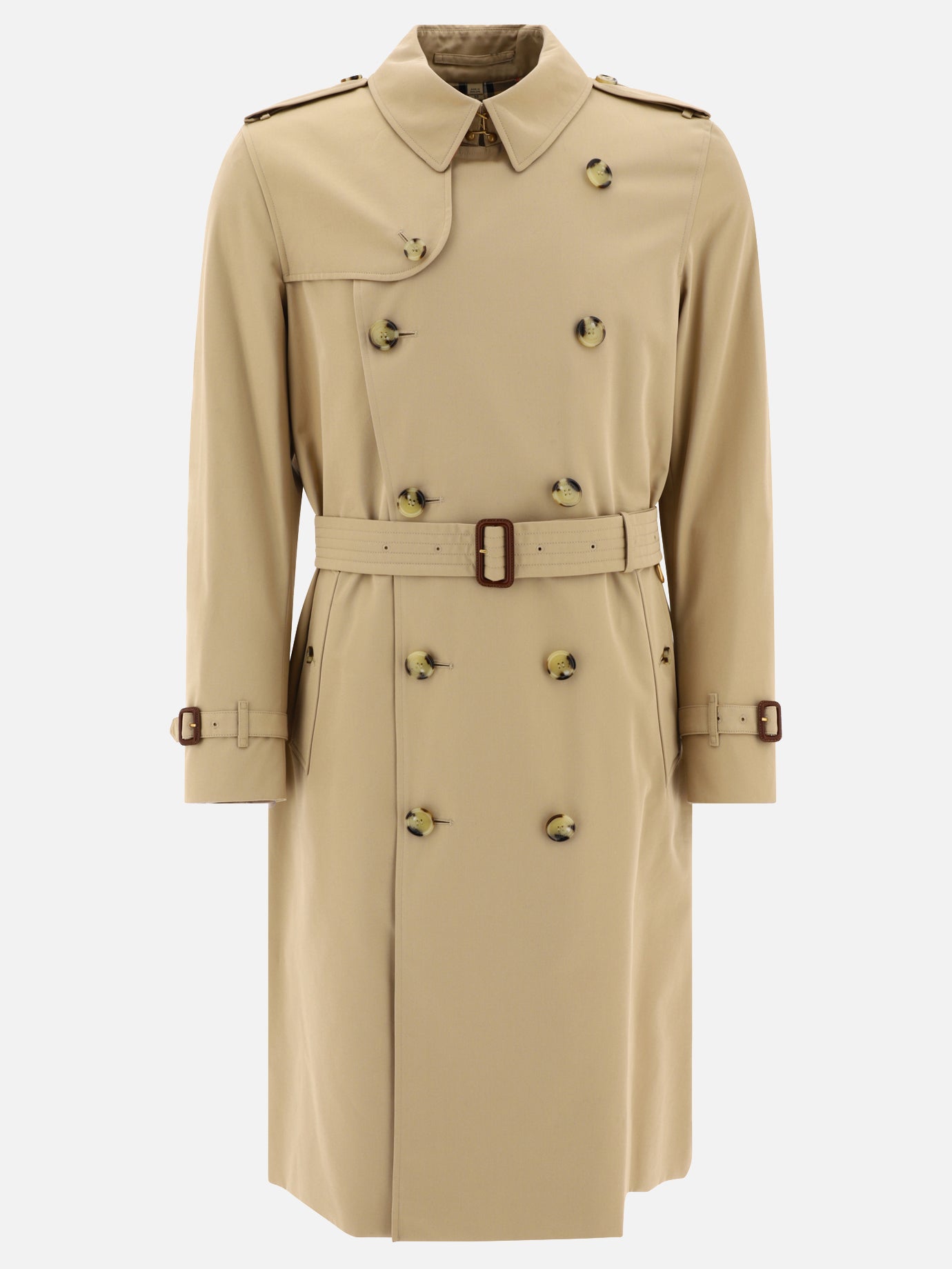 Impermeabili & Trench Solid colour  Beige - Burberry Uomo | PDP | VIETTI Online Store | Zoom-Modal
