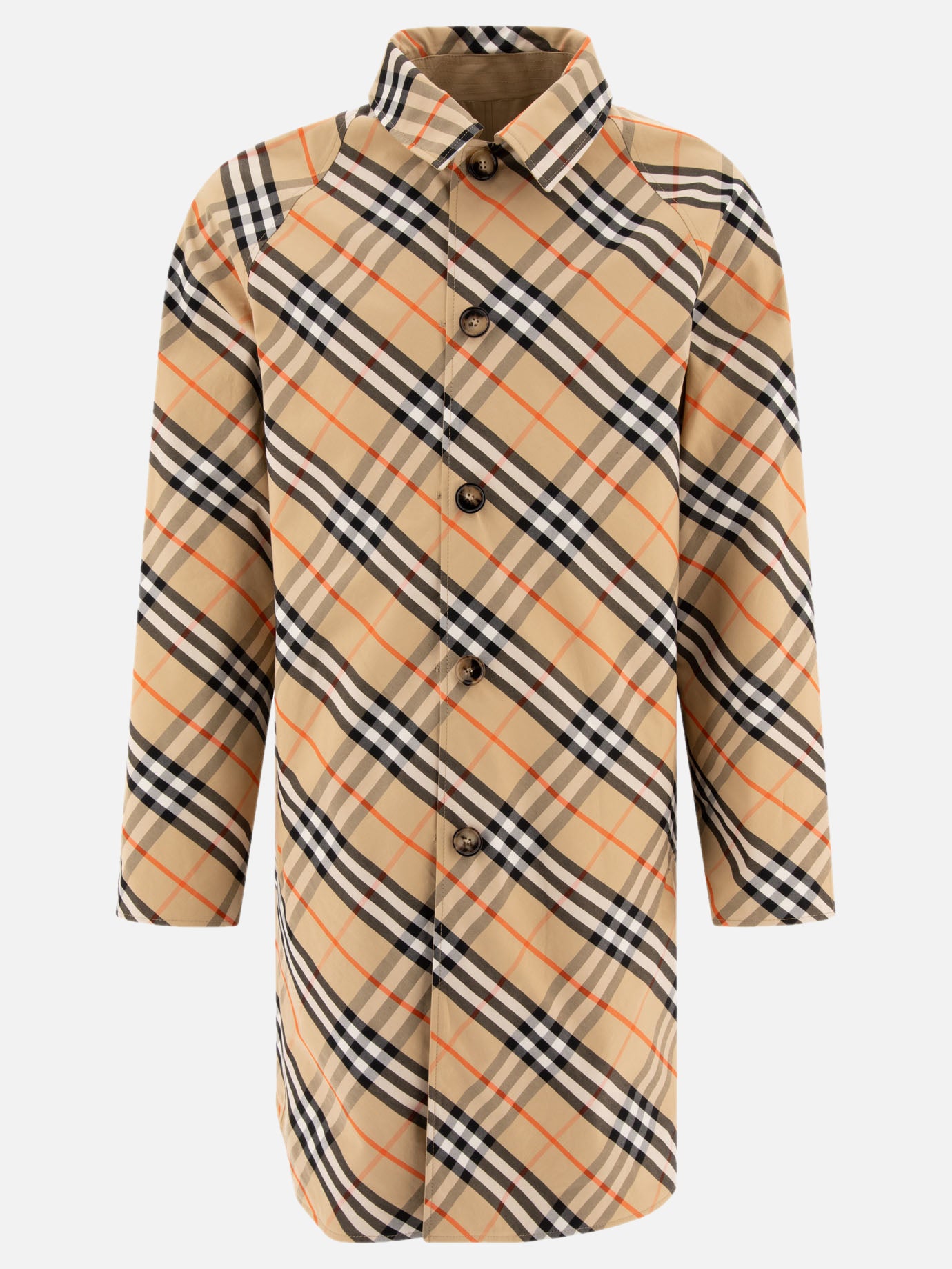 Impermeabili & Trench Solid colour  Beige - Burberry Uomo | PDP | VIETTI Online Store | thumbnail_2