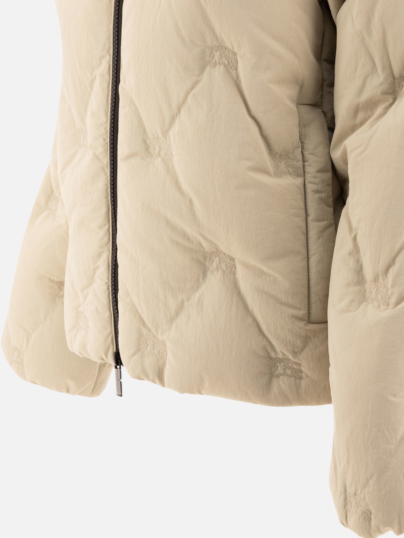 Down jackets Solid colour  Beige - Burberry Women | PDP | VIETTI Online Store | thumbnail_4