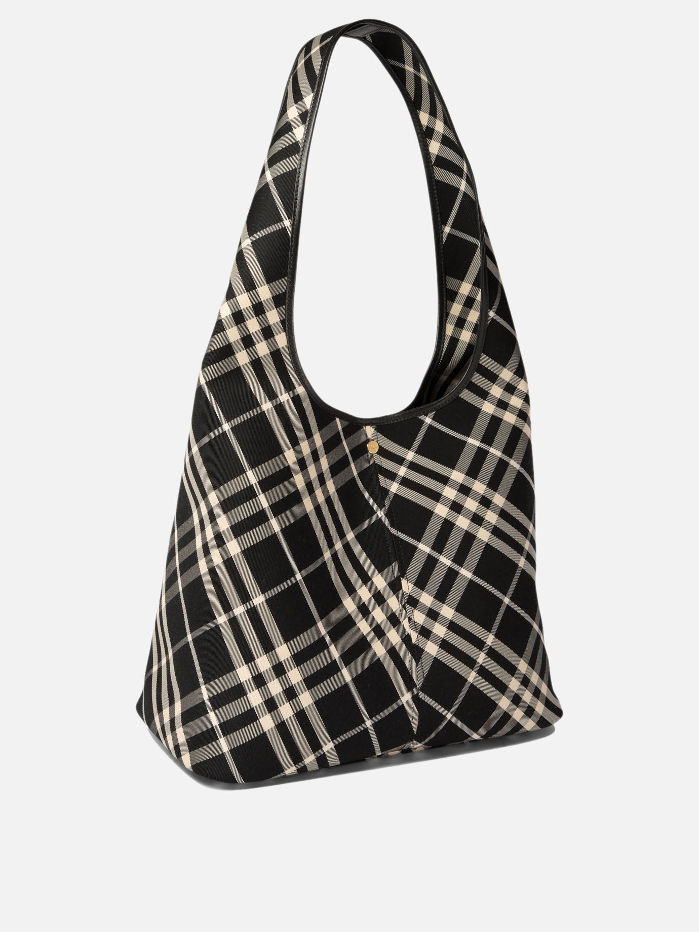 Burberry "Check Large" tote bag Black