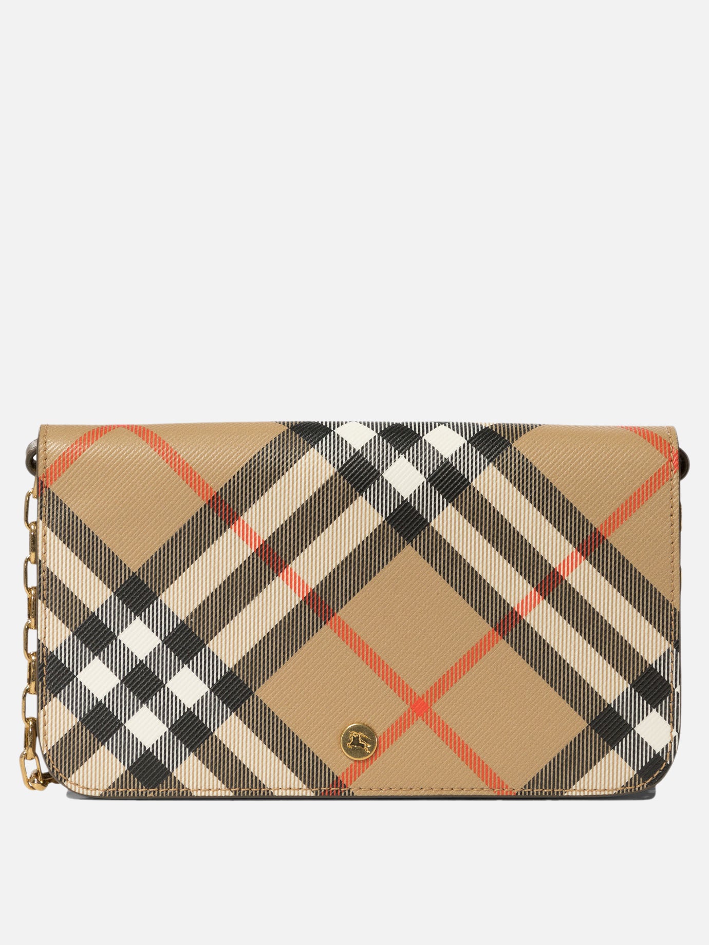 Burberry "Check" crossbody bag Beige