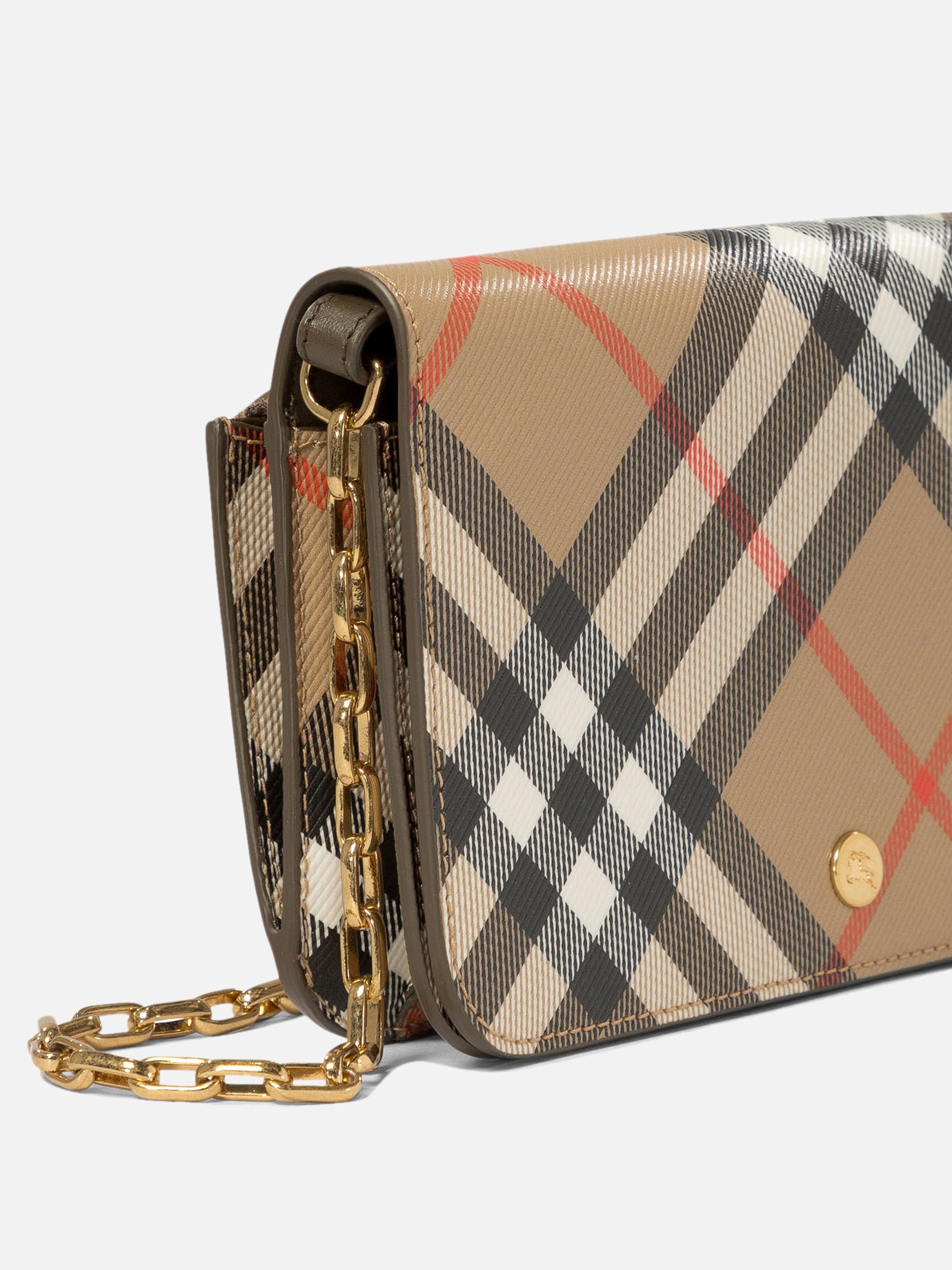 Burberry "Check" crossbody bag Beige