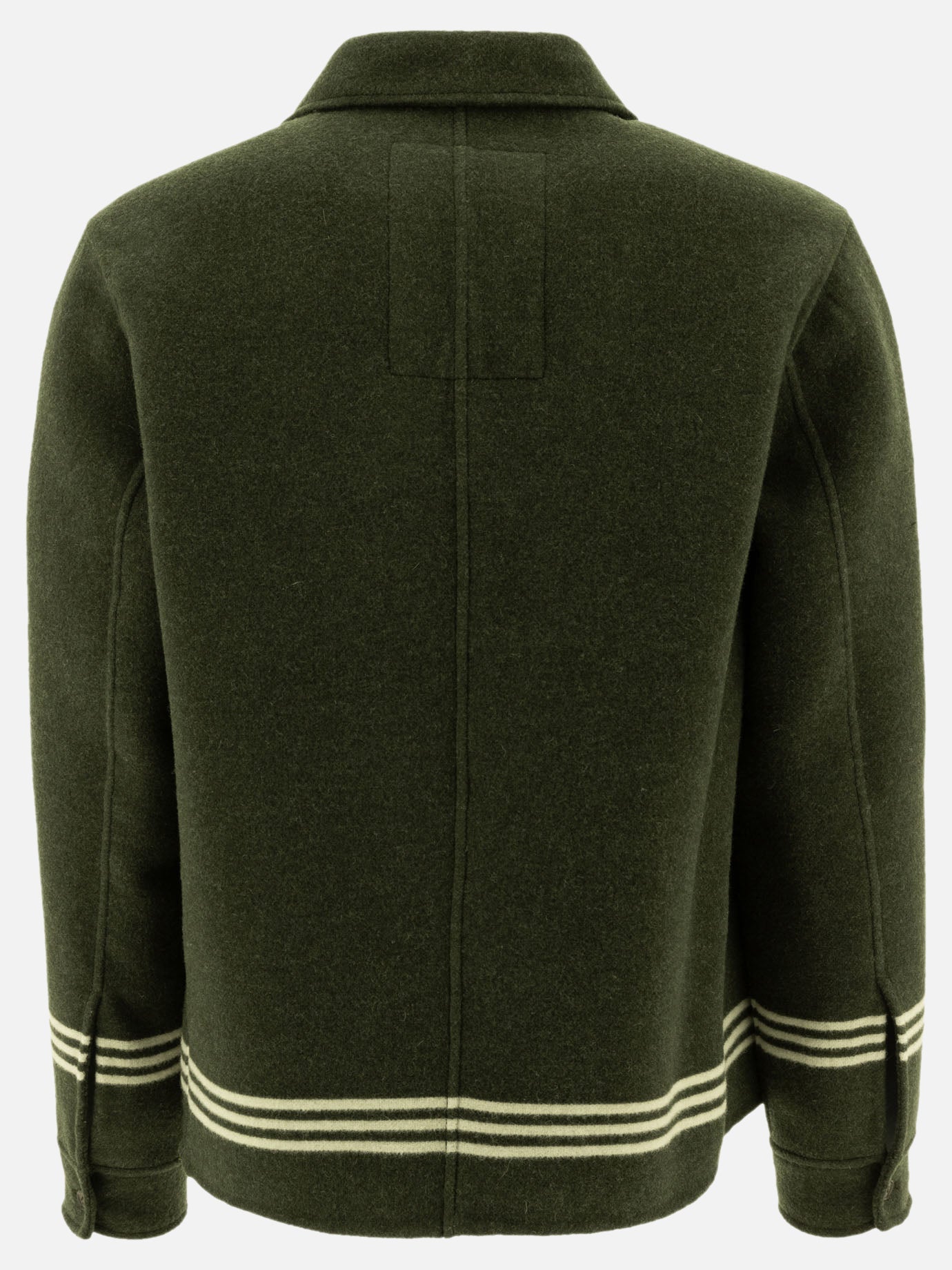 Giacche overshirt Solid colour  Verde - Burberry Uomo | PDP | VIETTI Online Store | Zoom-Modal_2
