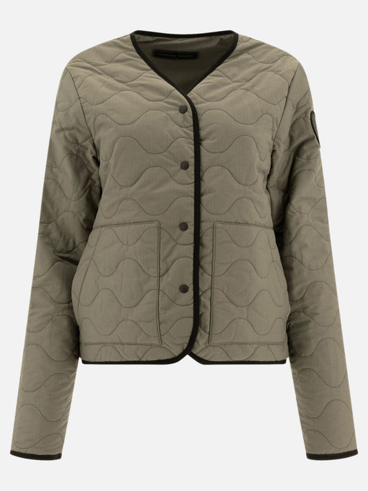Quilted & Utility Jackets Solid colour  Green - Canada Goose Women | PLP | VIETTI Online Store 
