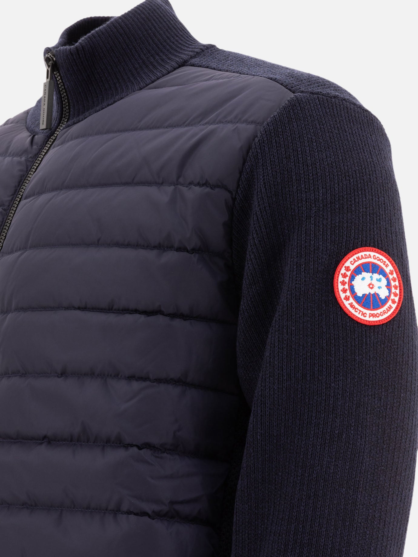 Canada Goose "Hybridge Knit" down jacket Blue