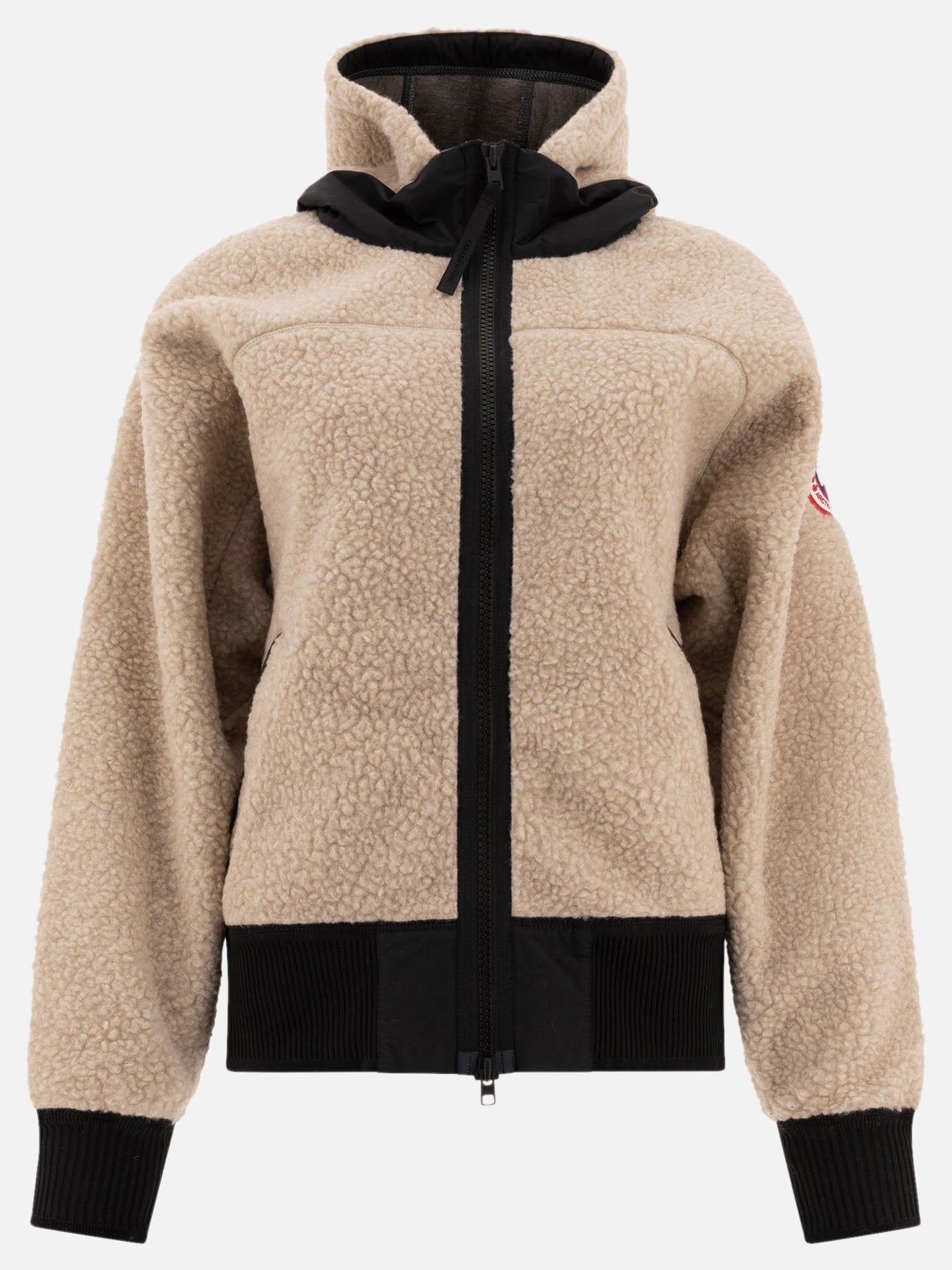 Canada Goose "Simcoe" fleece jacket Beige