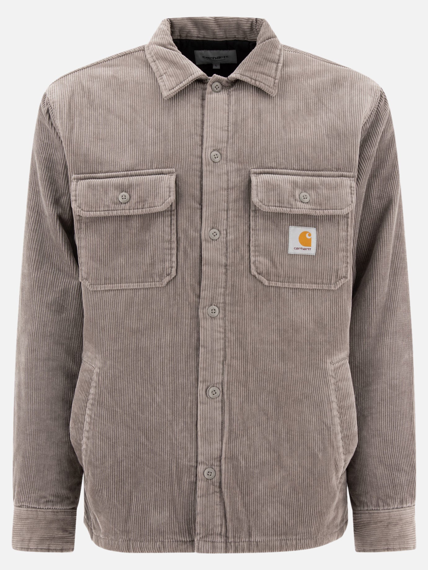 Giacche overshirt Solid colour  Grigio - Carhartt WIP Uomo | PDP | VIETTI Online Store | Zoom-Modal
