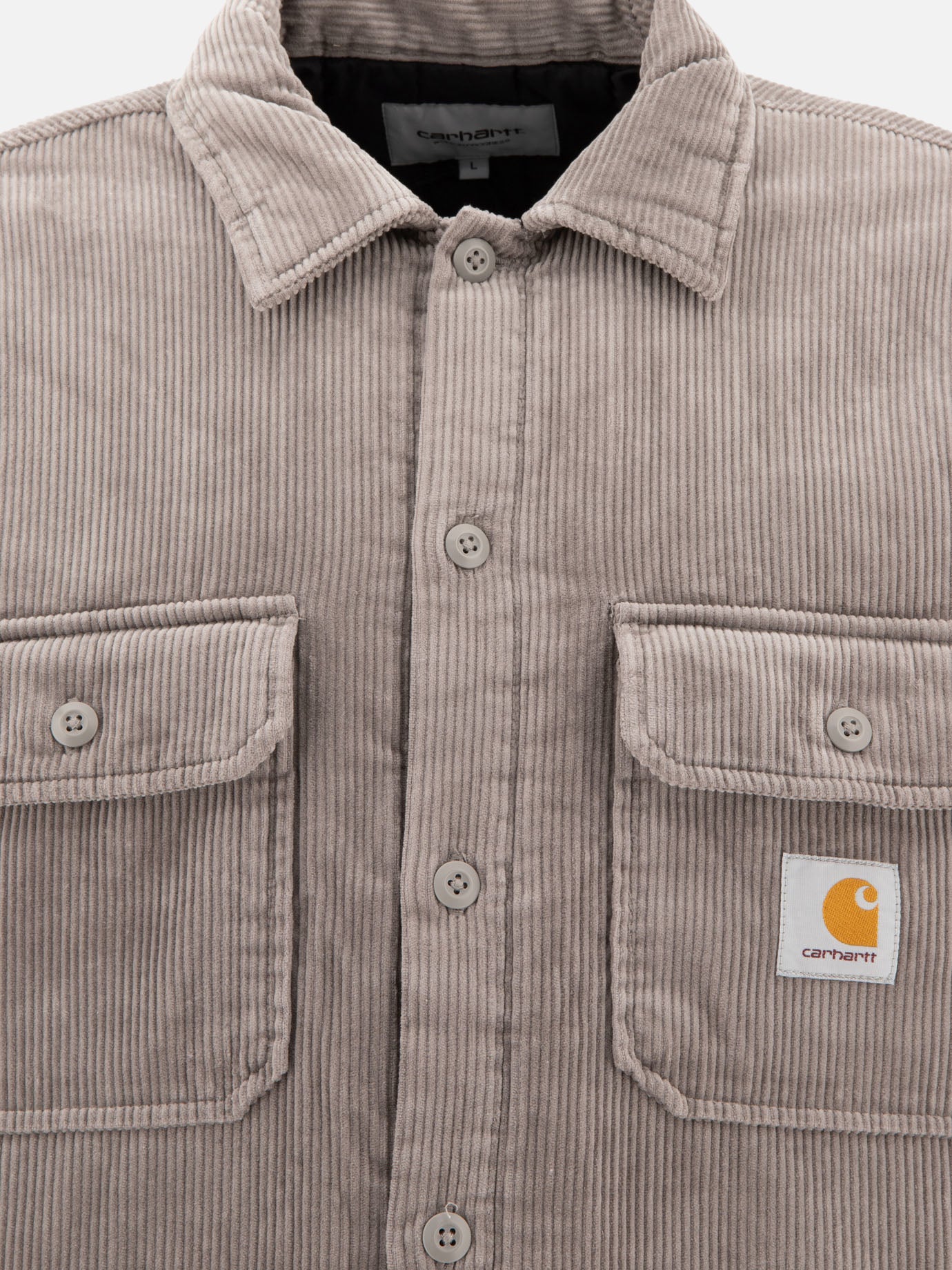 Giacche overshirt Solid colour  Grigio - Carhartt WIP Uomo | PDP | VIETTI Online Store | thumbnail_3