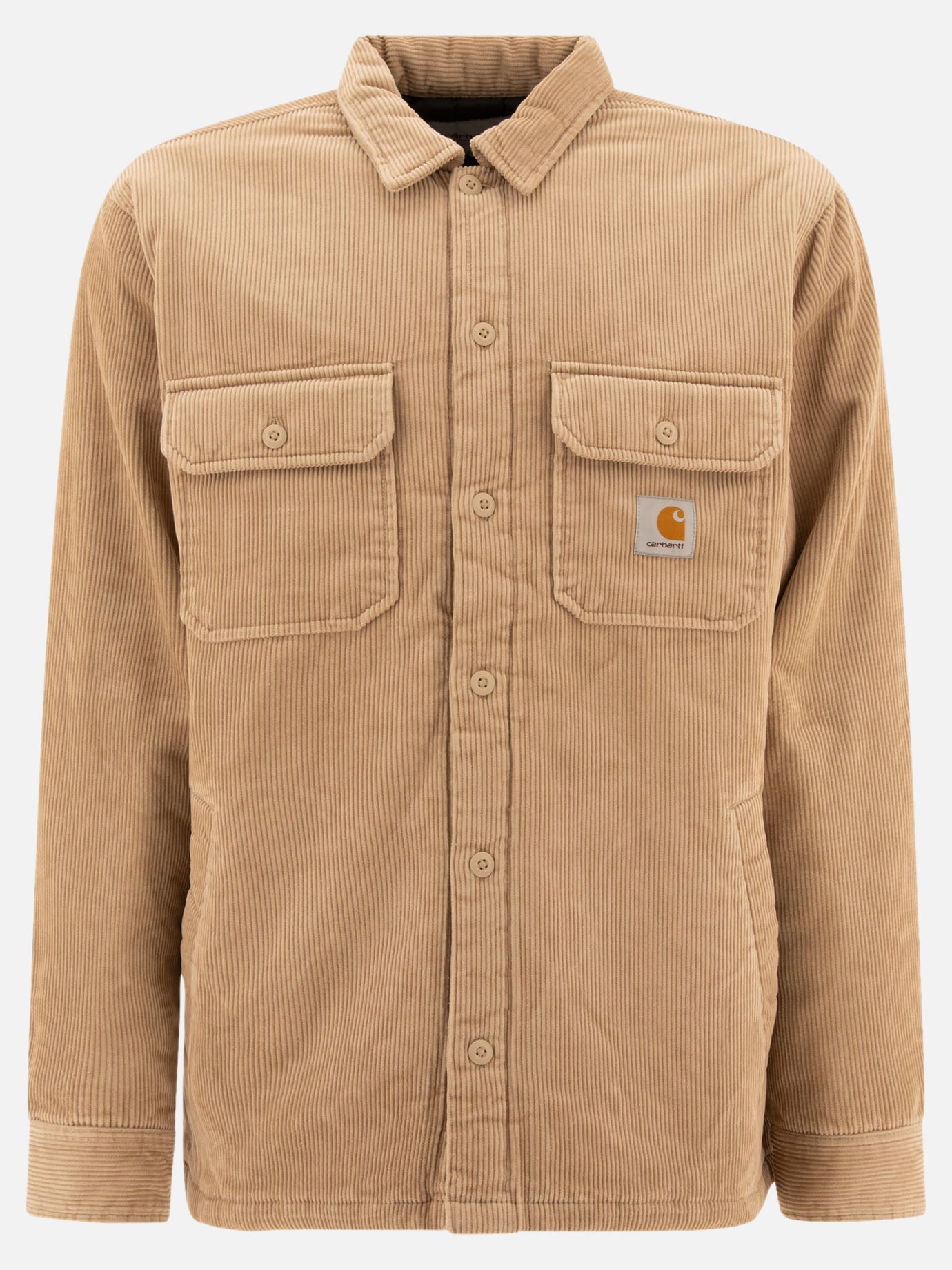 Giacche overshirt Solid colour  Beige - Carhartt WIP Uomo | PDP | VIETTI Online Store | Zoom-Modal
