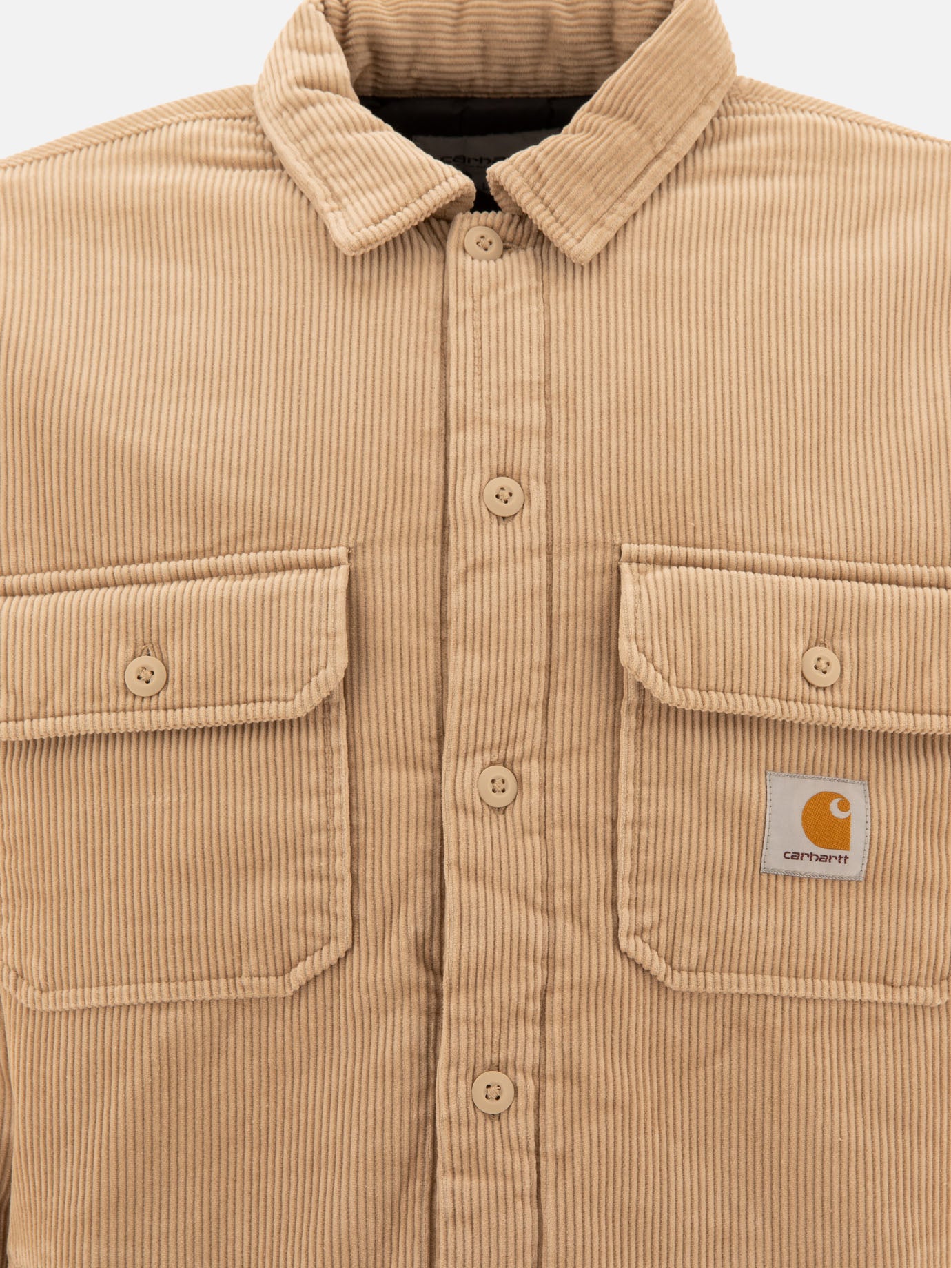 Giacche overshirt Solid colour  Beige - Carhartt WIP Uomo | PDP | VIETTI Online Store | thumbnail_3