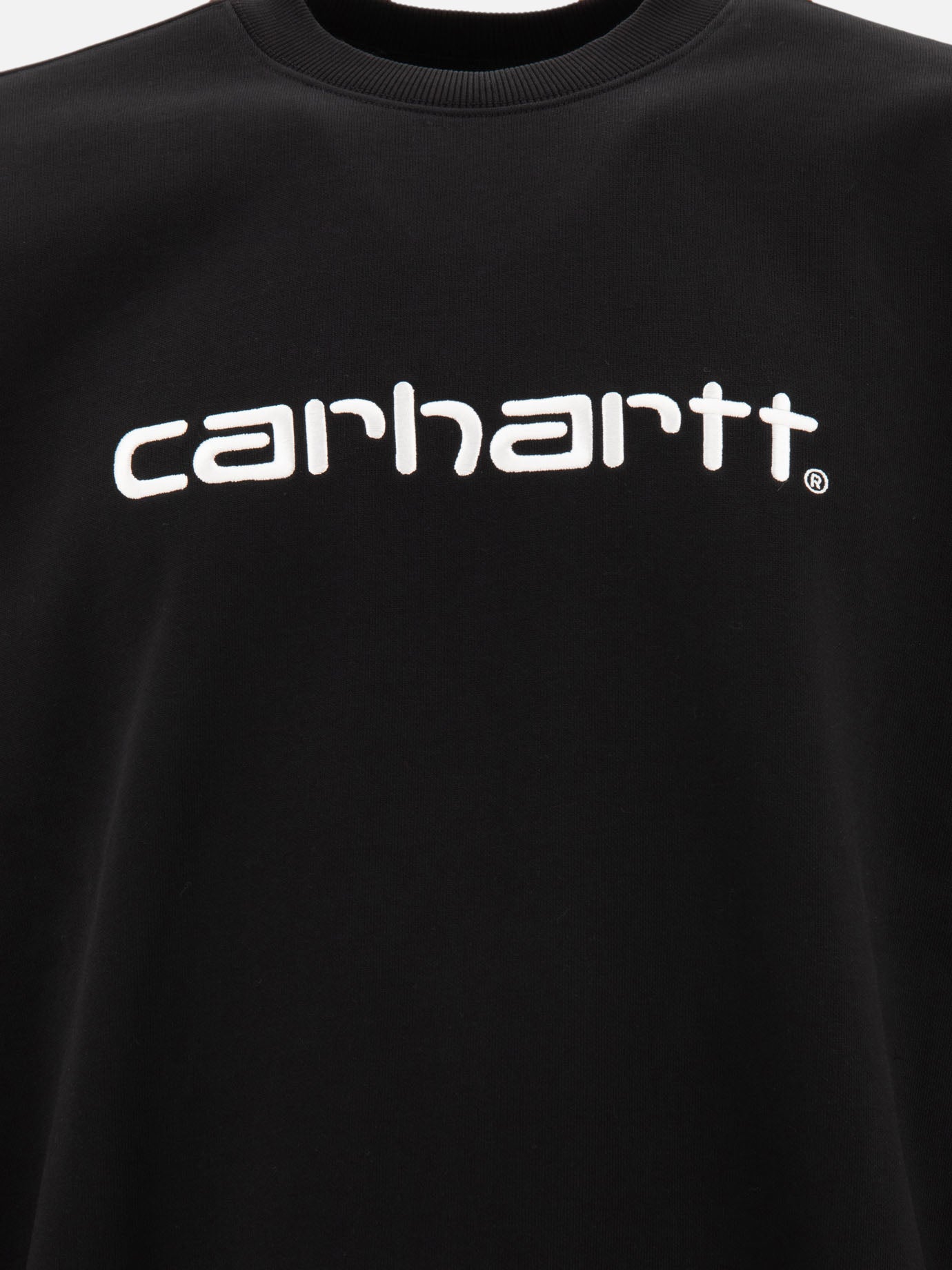 Carhartt WIP Sweatshirt with embroidered logo Black