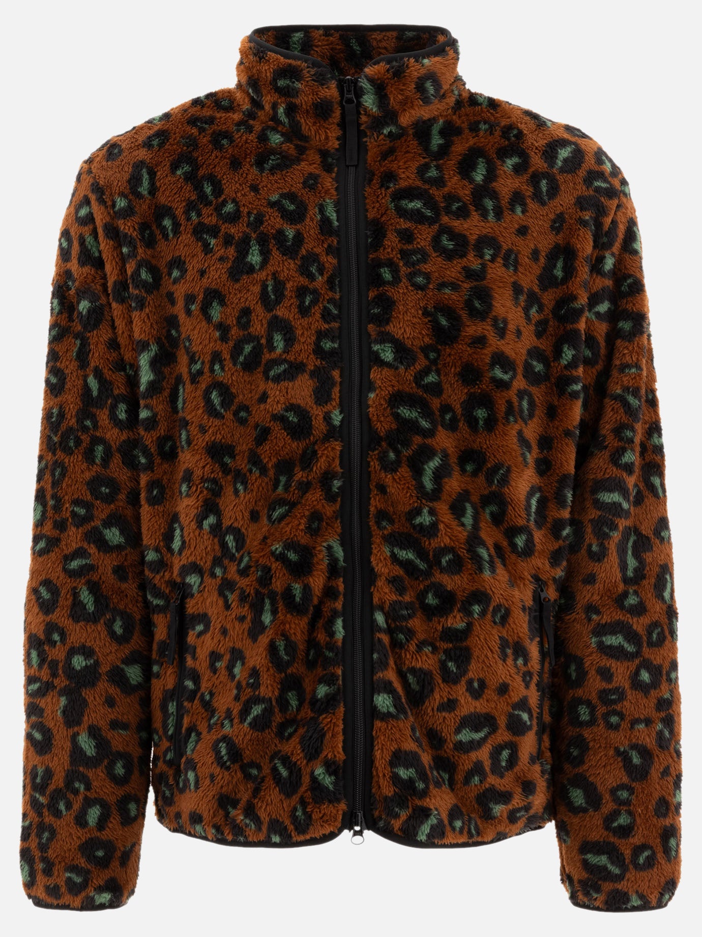 Giacche in pile Animal print  Marrone - Carhartt WIP Uomo | PDP | VIETTI Online Store | Zoom-Modal
