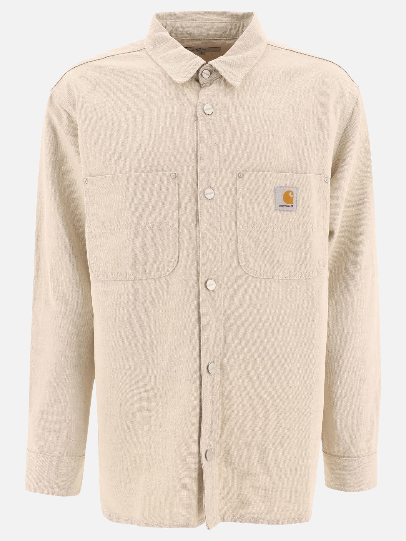 Giacche overshirt Solid colour  Beige - Carhartt WIP Uomo | PDP | VIETTI Online Store | Zoom-Modal
