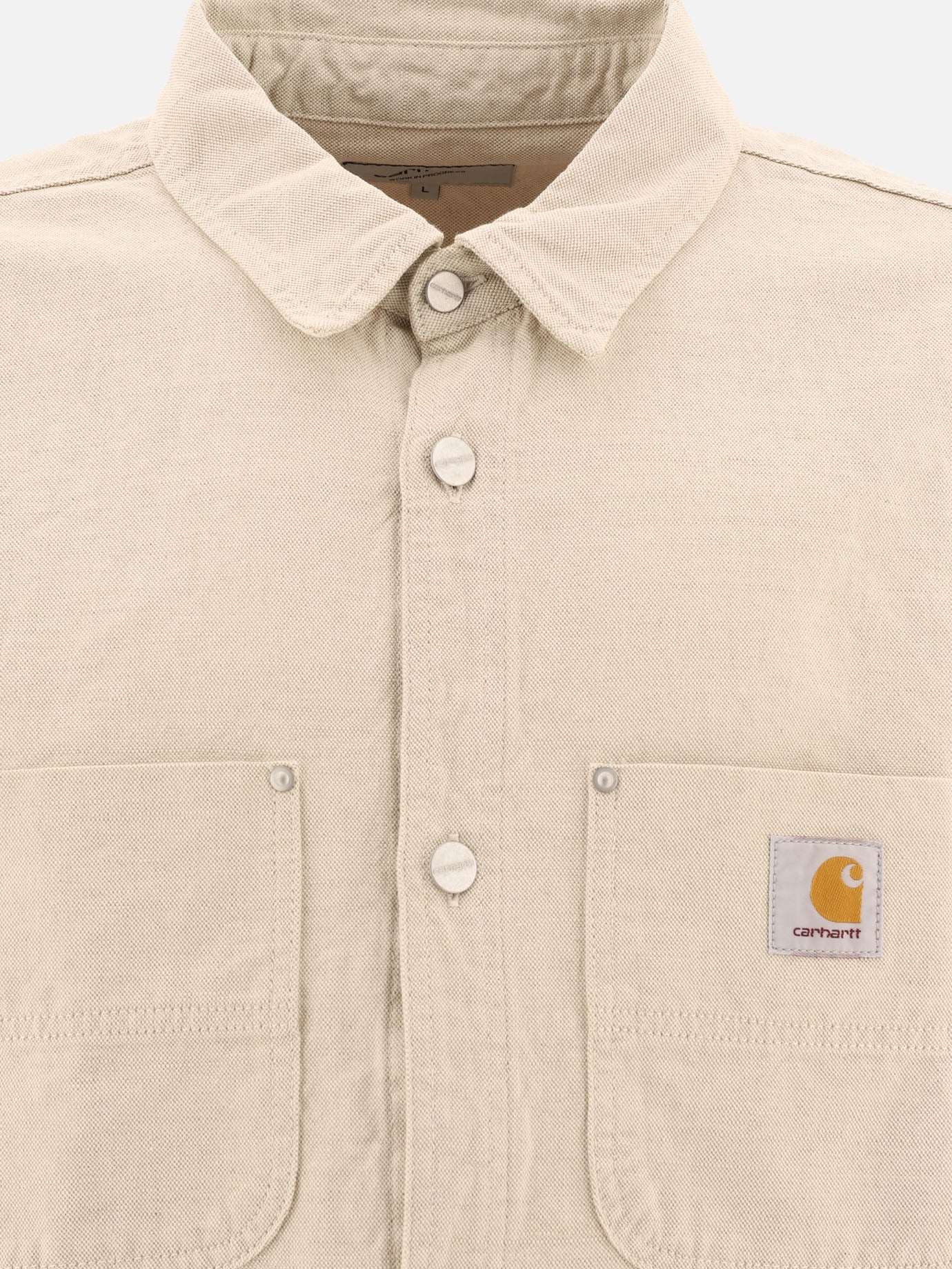 Giacche overshirt Solid colour  Beige - Carhartt WIP Uomo | PDP | VIETTI Online Store | thumbnail_3