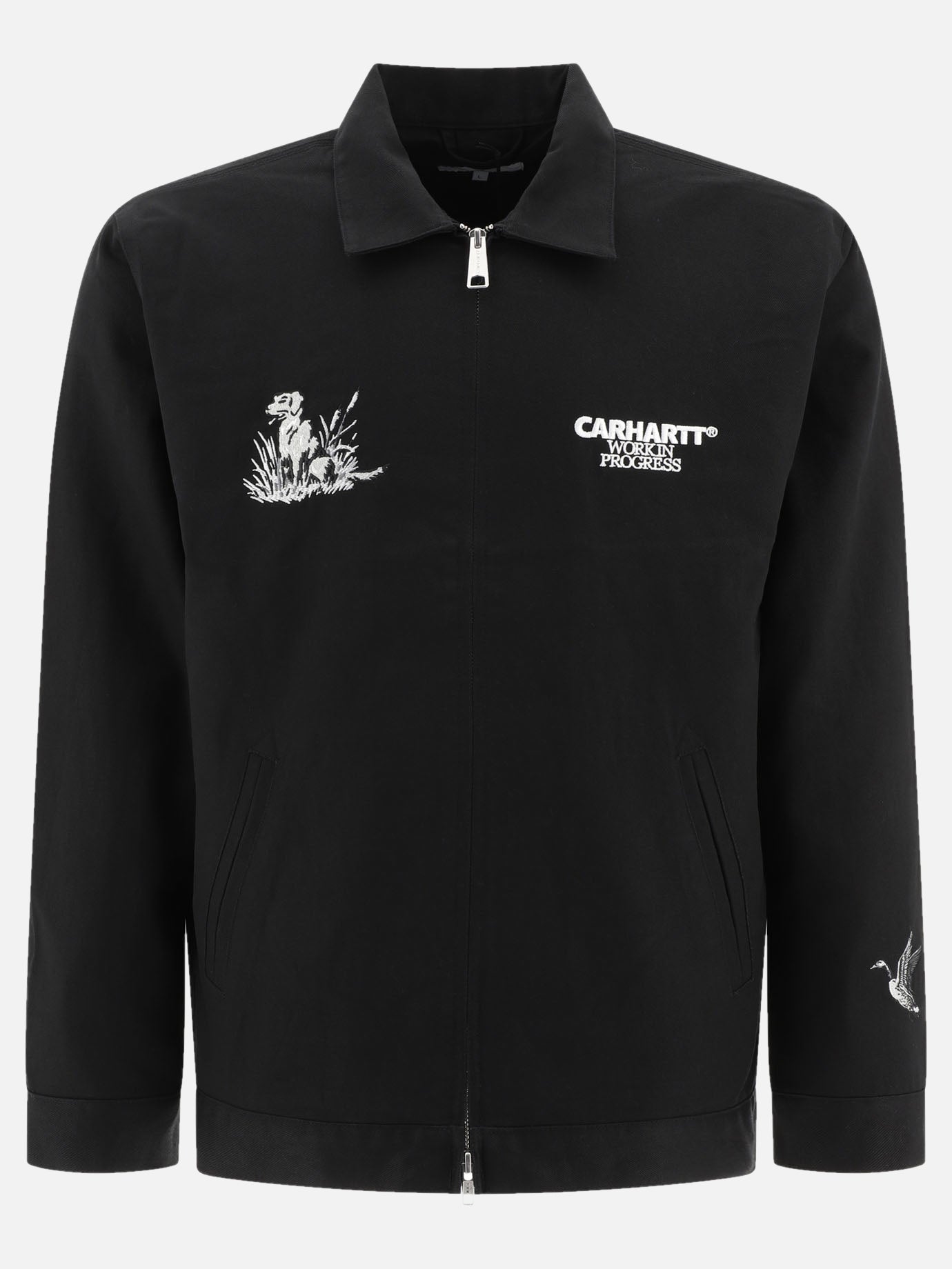 Giacche overshirt Print  Nero - Carhartt WIP Uomo | PDP | VIETTI Online Store | Zoom-Modal
