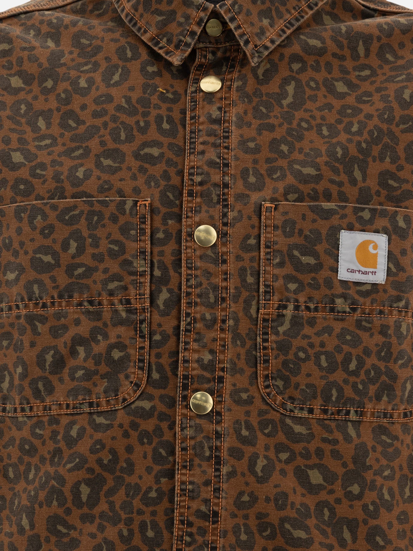 Giacche overshirt Animal print  Marrone - Carhartt WIP Uomo | PDP | VIETTI Online Store | Zoom-Modal_3
