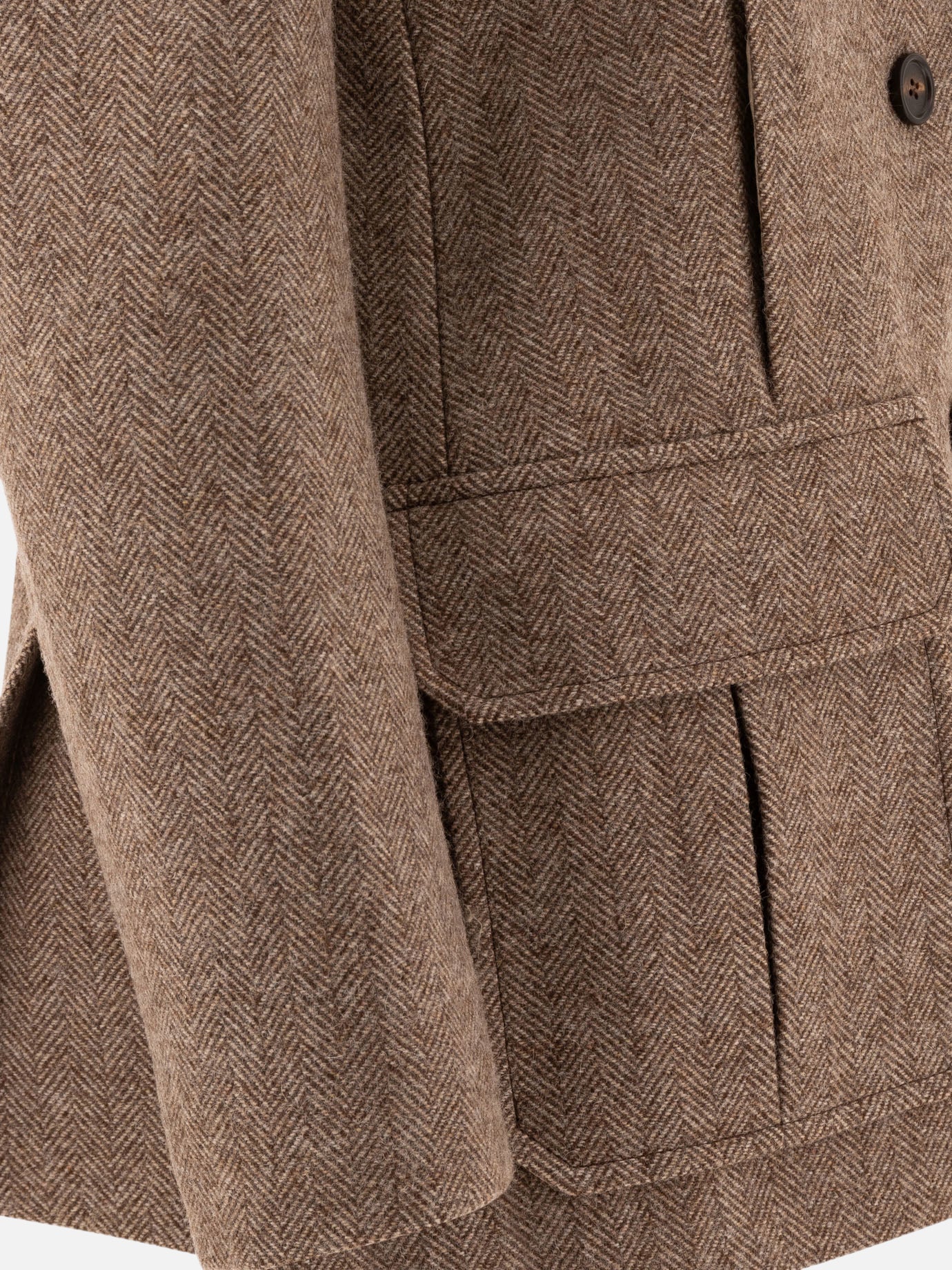 Quilted & Utility Jackets Herringbone  Brown - Chloé Women | PDP | VIETTI Online Store | thumbnail_4