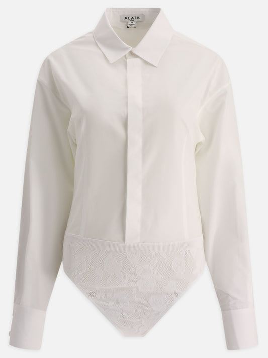 Alaïa Shirt bodysuit 15031879_36 White 1