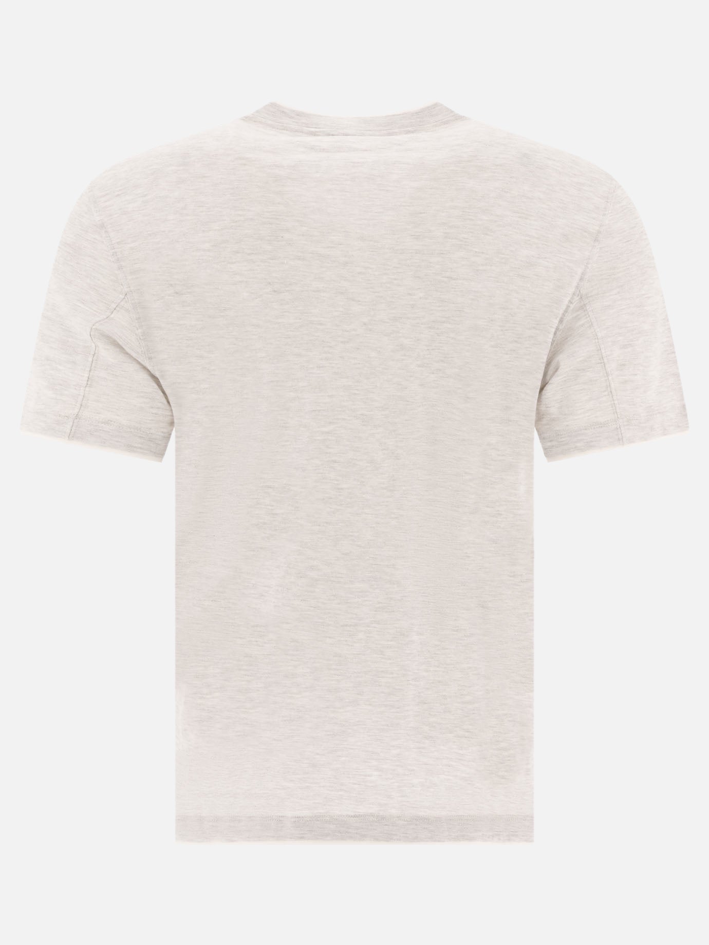 Crewneck t-shirts Solid colour  Grey - Brunello Cucinelli Women | PDP | VIETTI Online Store | Zoom-Modal_2
