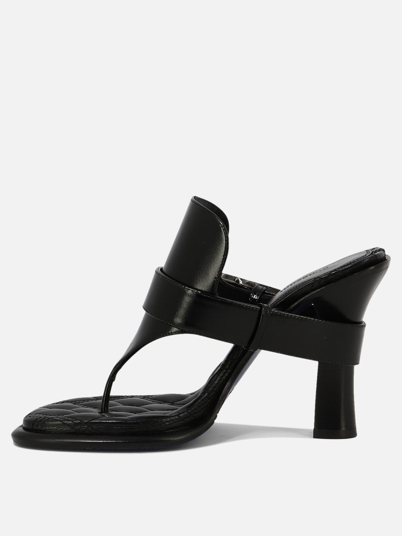 Burberry "Bay" 105mm sandals Black
