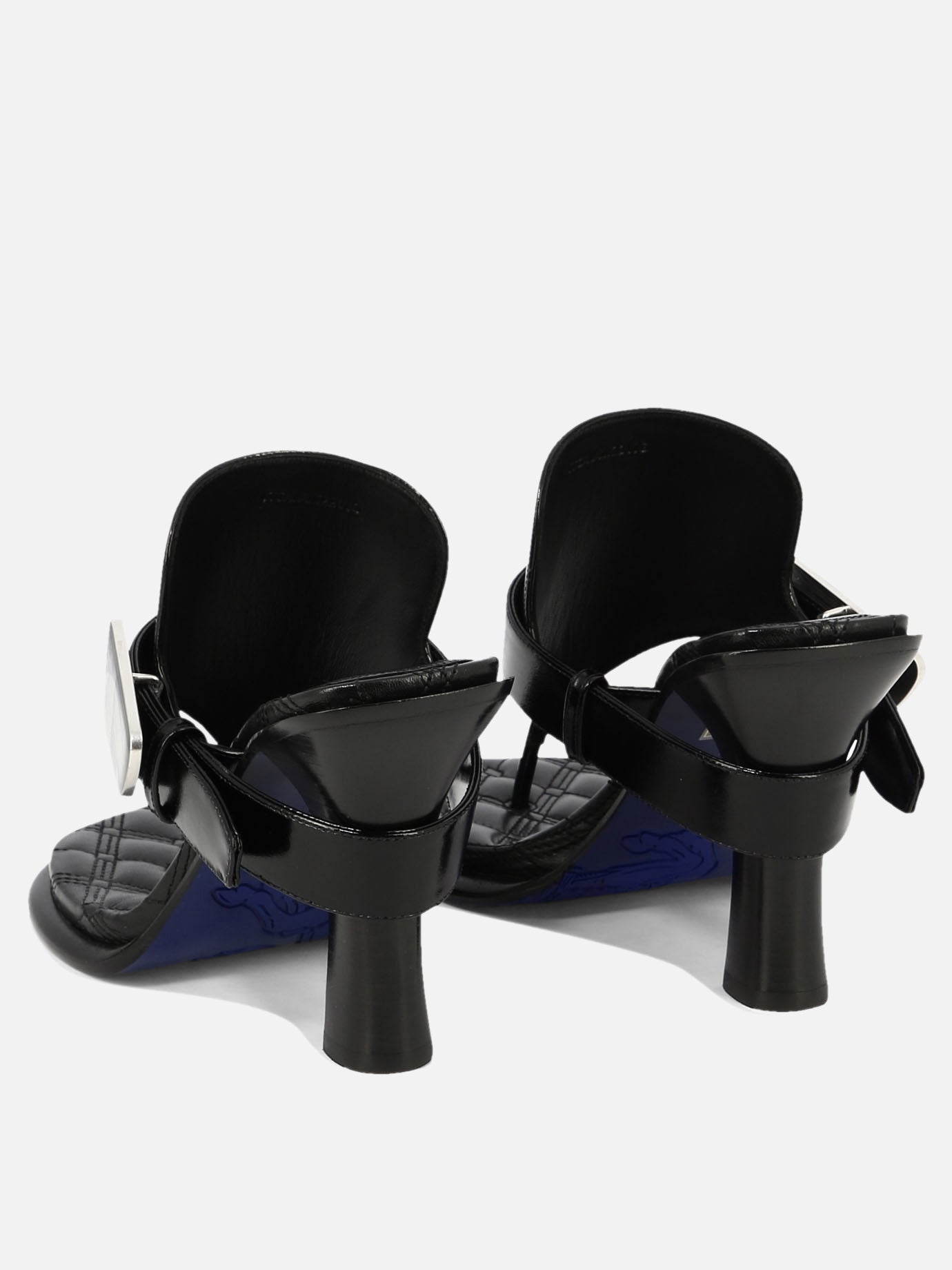 Burberry &quot;Bay&quot; 105mm sandals 14977233_37 Black thumbnail_4