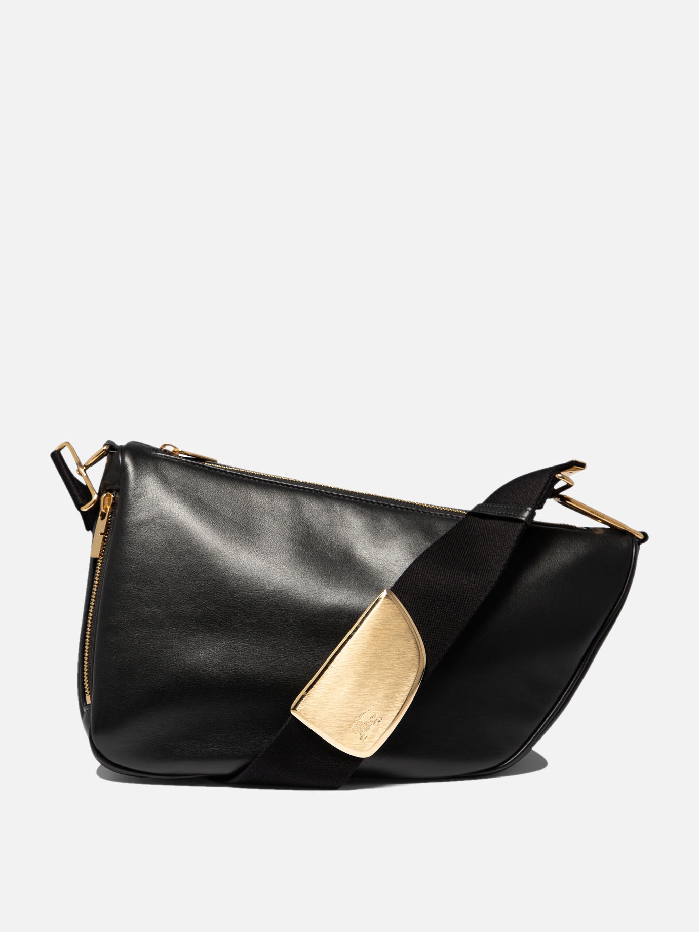Borse medie 52% polyester 48% cotton  Nero - Burberry Donna | PDP | VIETTI Online Store | Zoom-Modal
