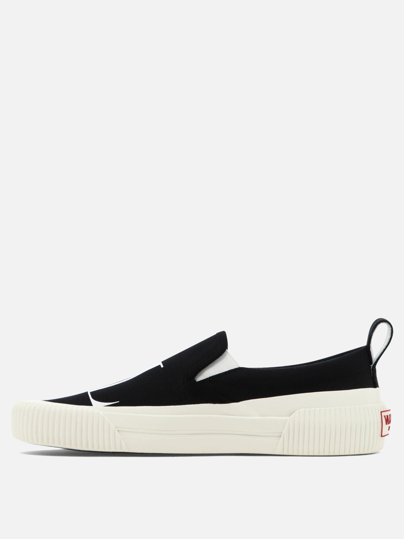 Sneaker basse 100% cotone - 100% gomma  Nero - Valentino Garavani Uomo | PDP | VIETTI Online Store | Zoom-Modal_3
