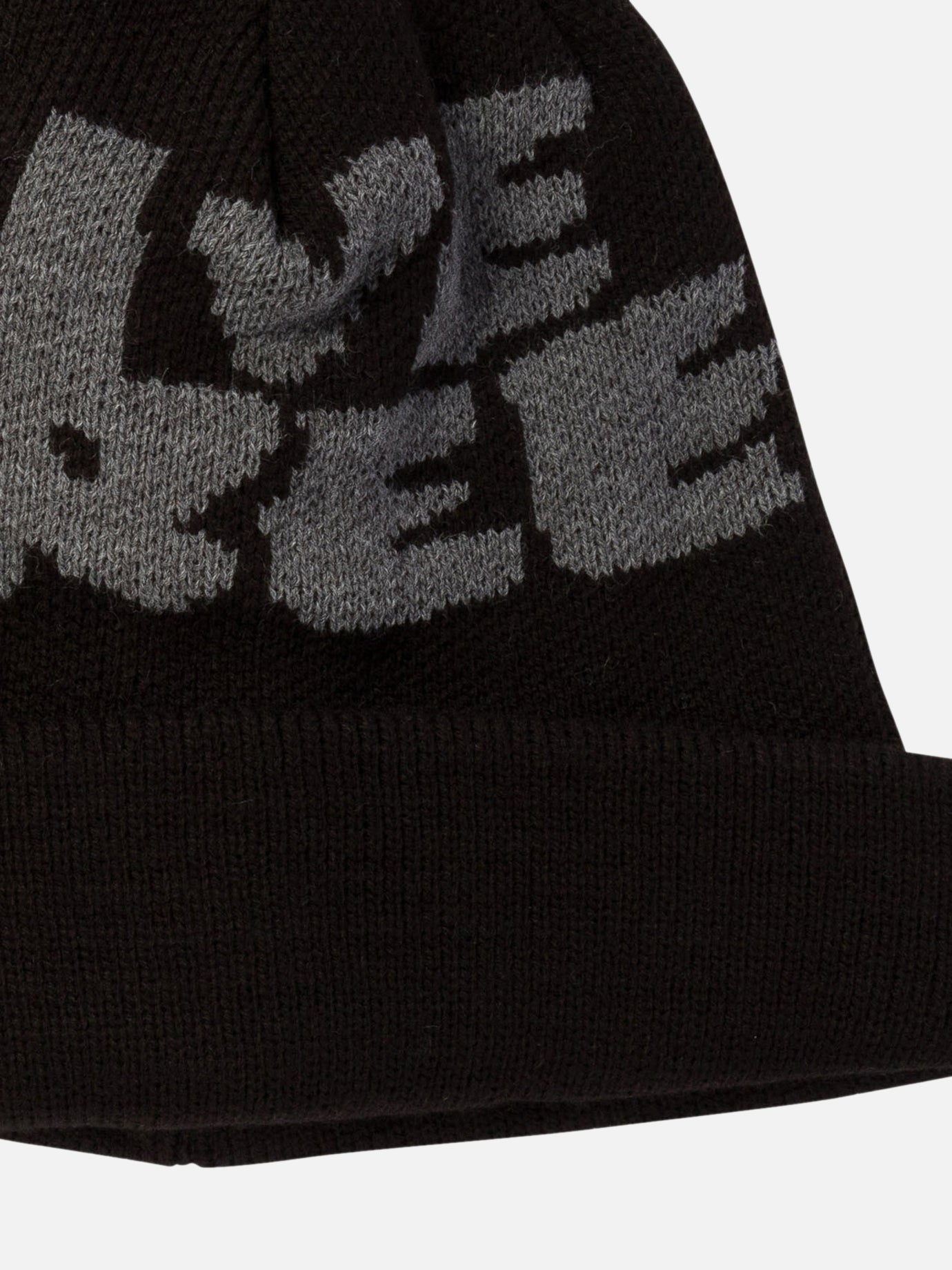 Comme Des Garçons Shirt "Live Free" beanie Black