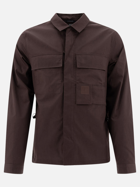 Overshirt in gabardine "The Metropolis Serie Utility"