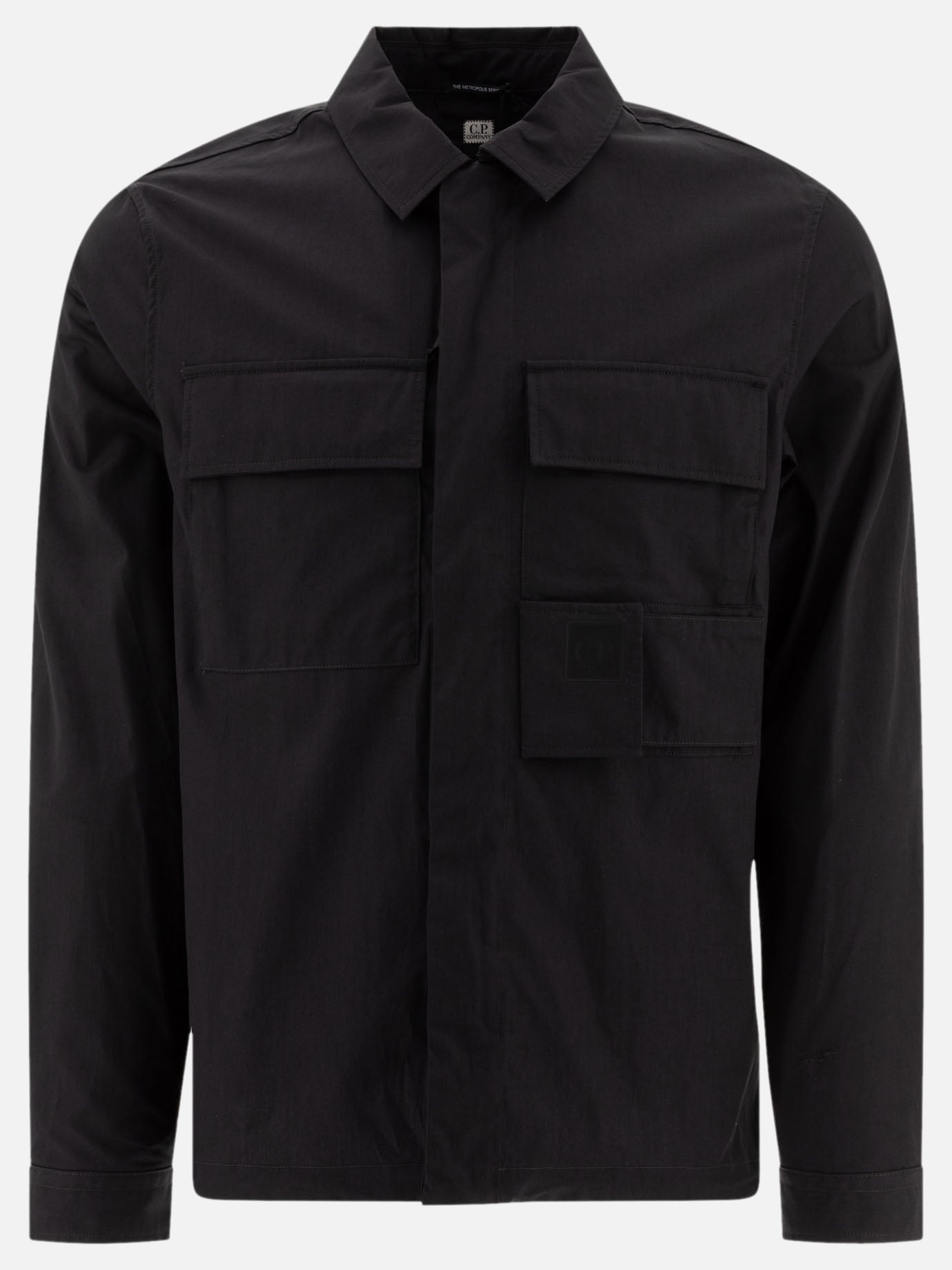 Overshirt in gabardine "The Metropolis Serie Utility"