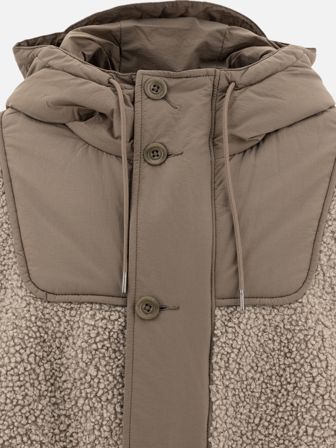 Giacche in pile Solid colour  Verde - C.P. Company Uomo | PDP | VIETTI Online Store | Zoom-Modal_3

