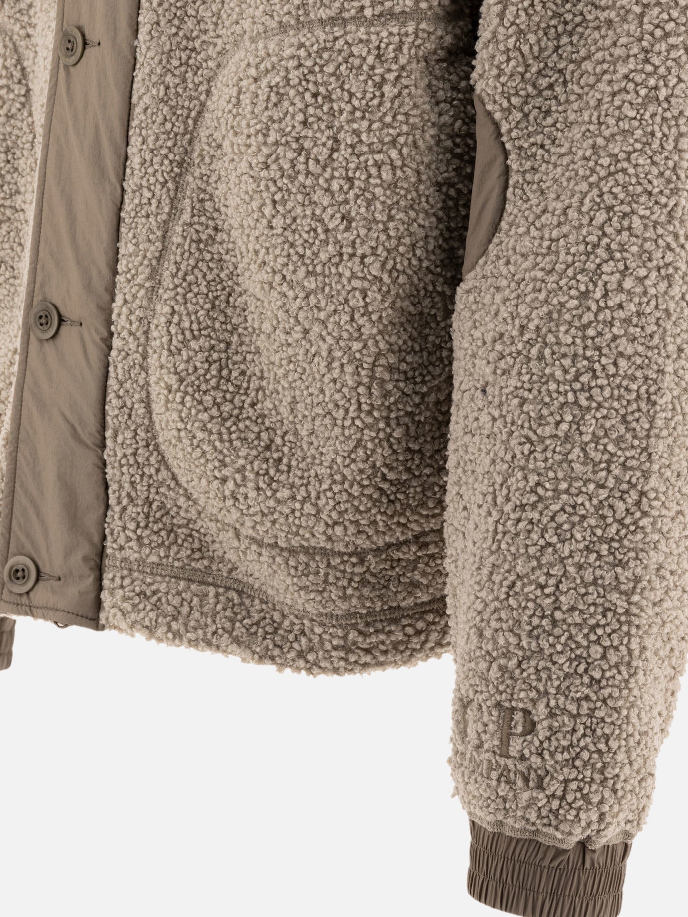 Giacche in pile Solid colour  Verde - C.P. Company Uomo | PDP | VIETTI Online Store | Zoom-Modal_4

