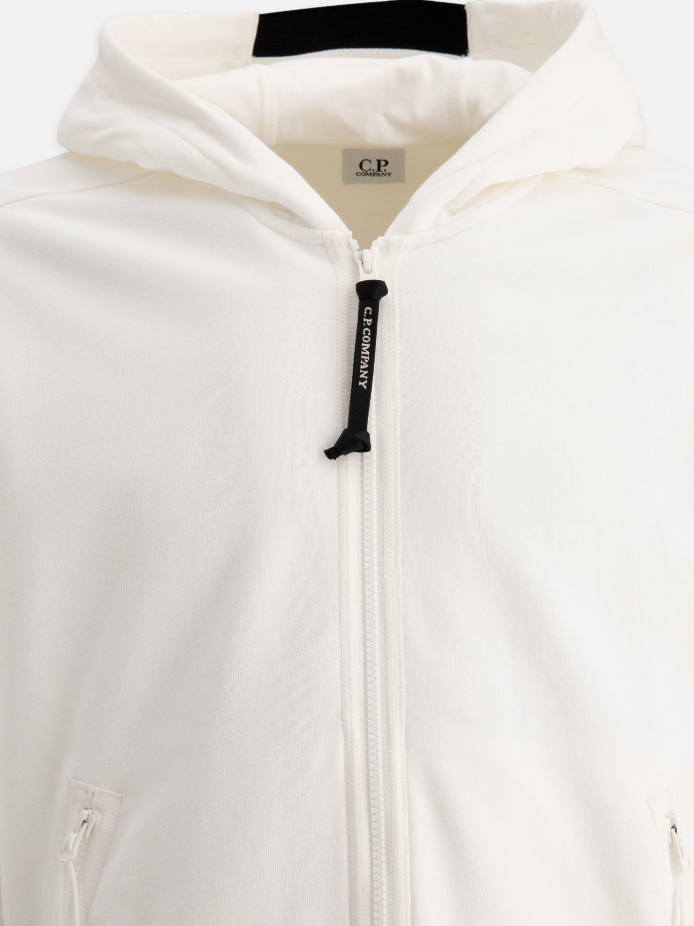 Full zip sweatshirts Solid colour  White - C.P. Company Men | PDP | VIETTI Online Store | thumbnail_3